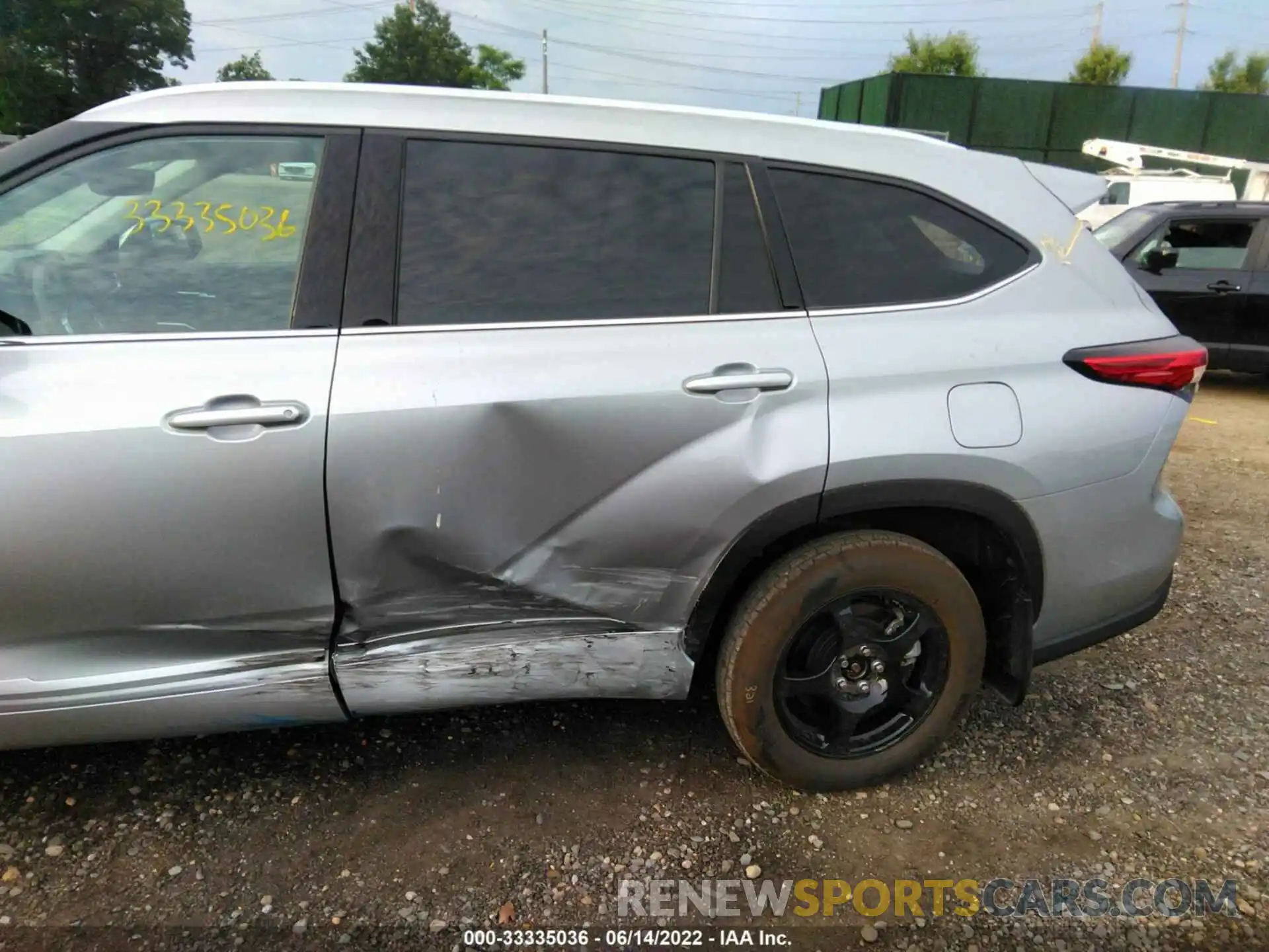 6 Photograph of a damaged car 5TDGZRBH7MS532280 TOYOTA HIGHLANDER 2021