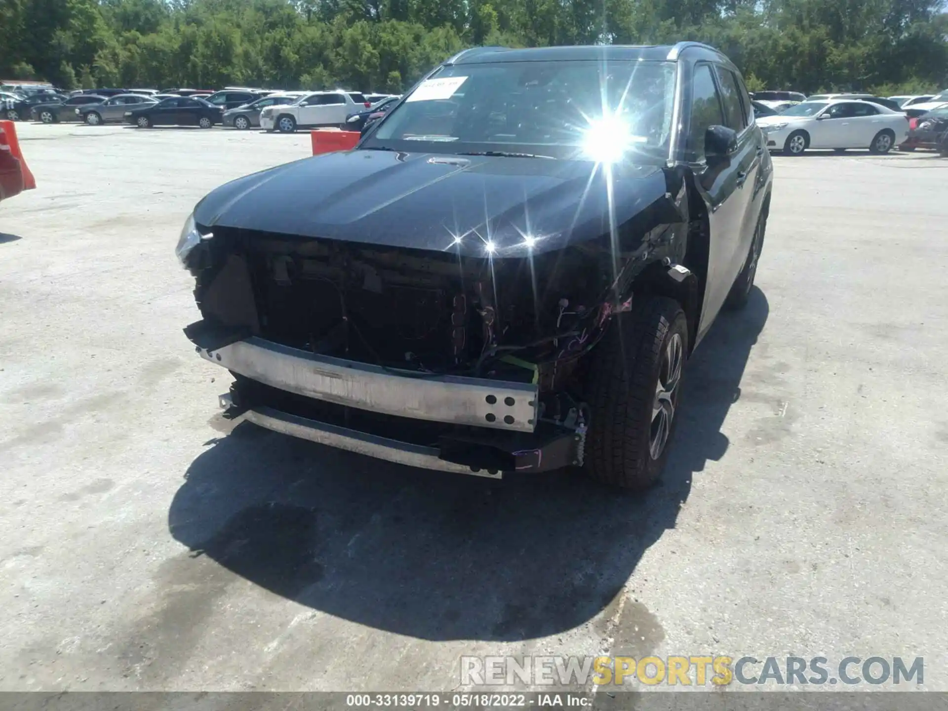 6 Photograph of a damaged car 5TDGZRBH8MS059117 TOYOTA HIGHLANDER 2021