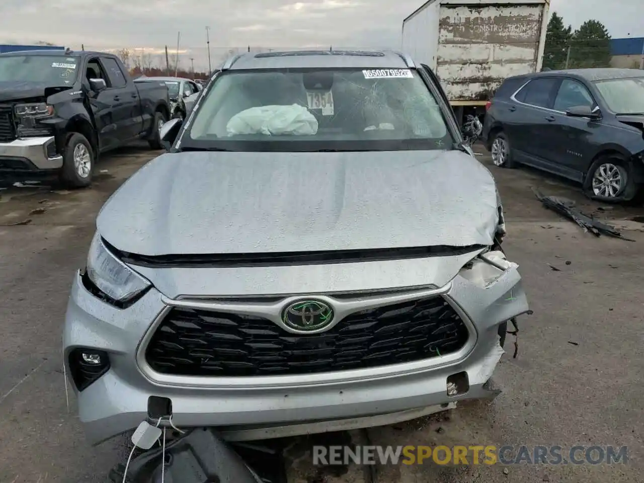 5 Photograph of a damaged car 5TDGZRBH8MS071736 TOYOTA HIGHLANDER 2021