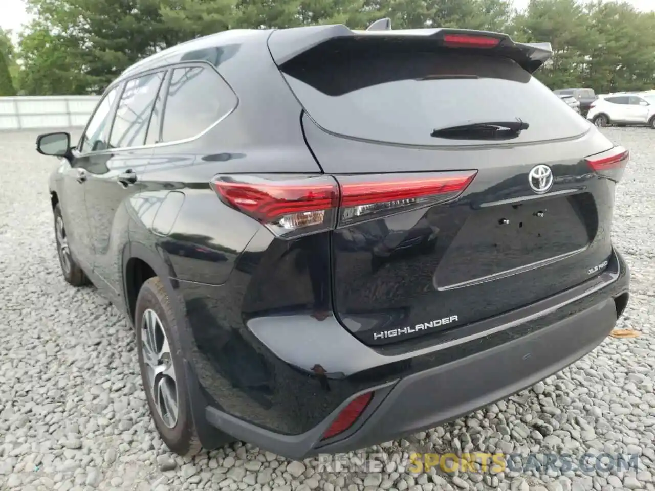 3 Photograph of a damaged car 5TDGZRBH8MS159119 TOYOTA HIGHLANDER 2021