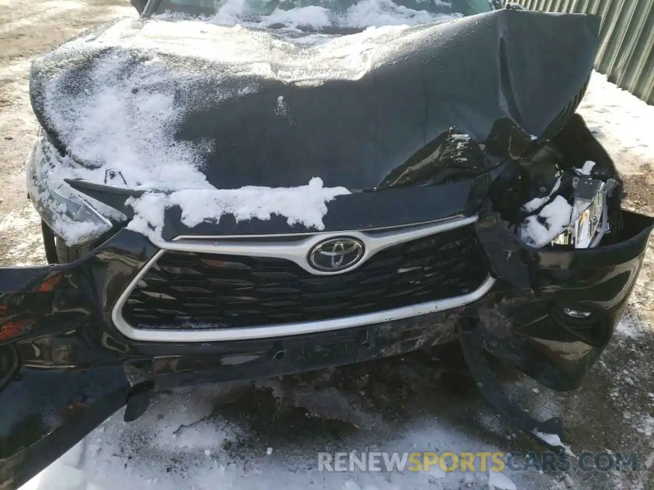 7 Photograph of a damaged car 5TDGZRBH8MS524320 TOYOTA HIGHLANDER 2021