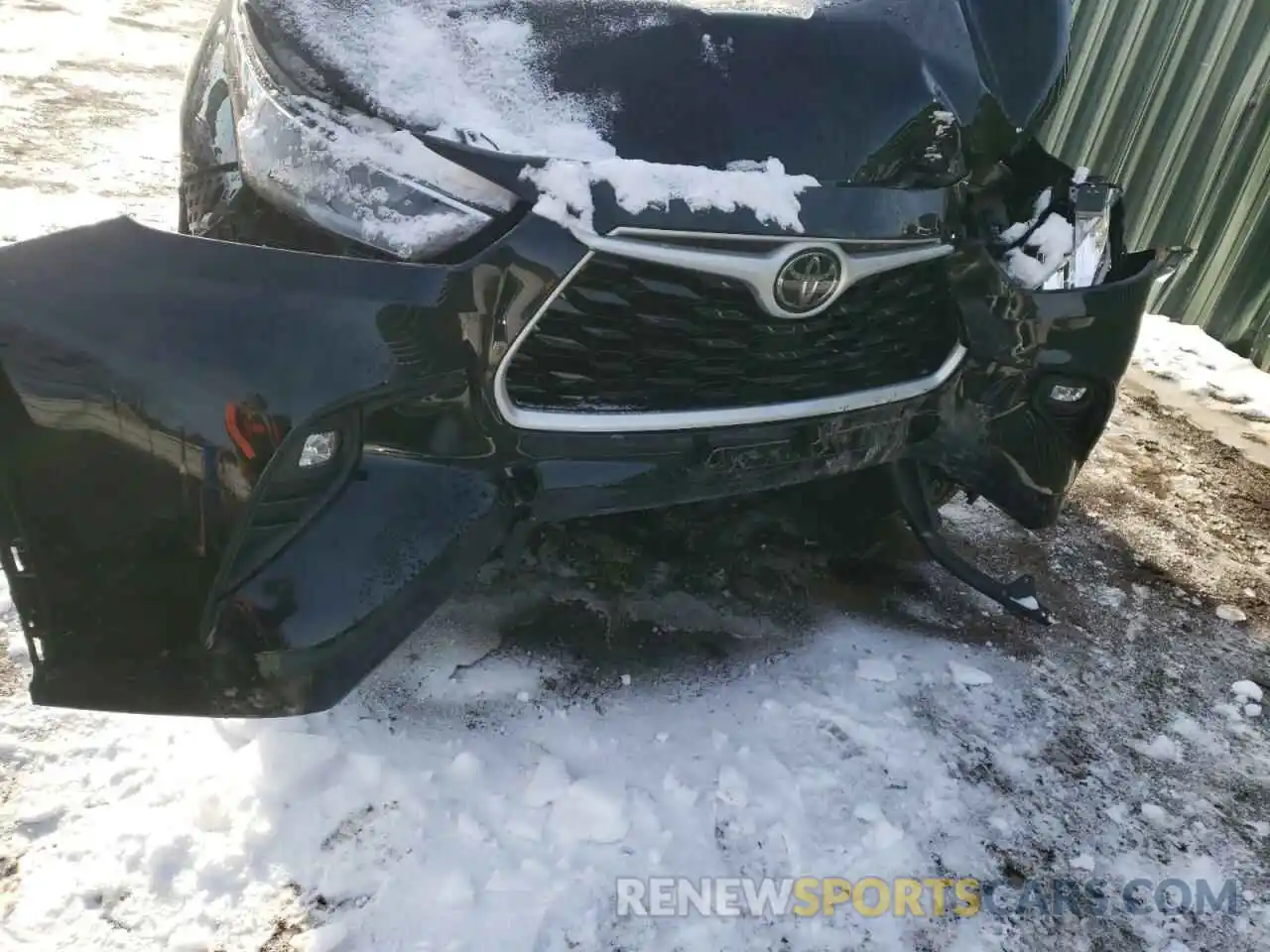 9 Photograph of a damaged car 5TDGZRBH8MS524320 TOYOTA HIGHLANDER 2021