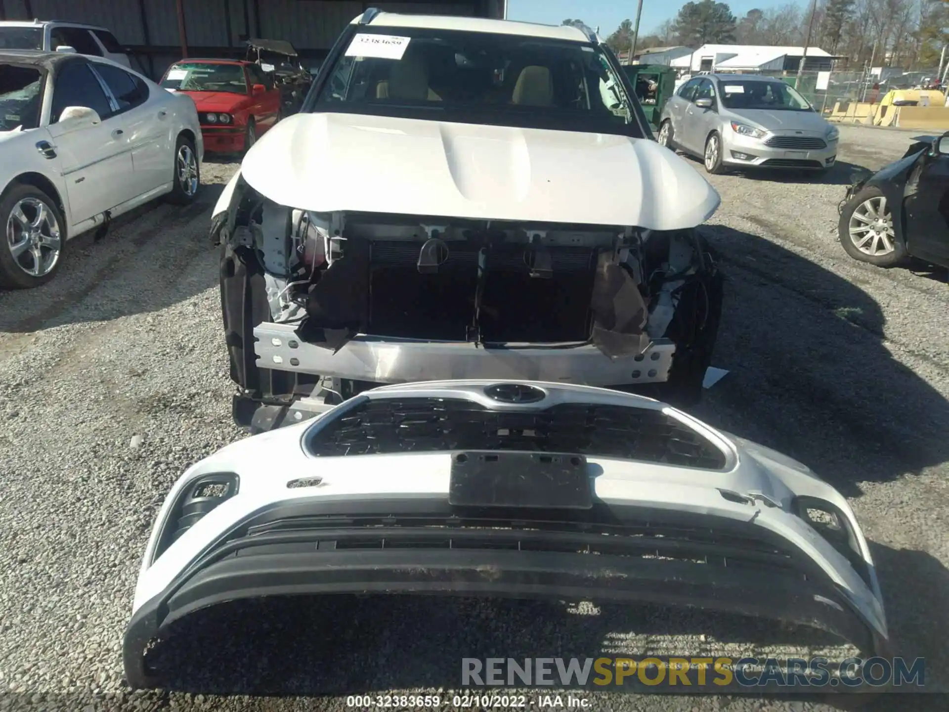 6 Photograph of a damaged car 5TDGZRBH8MS534376 TOYOTA HIGHLANDER 2021