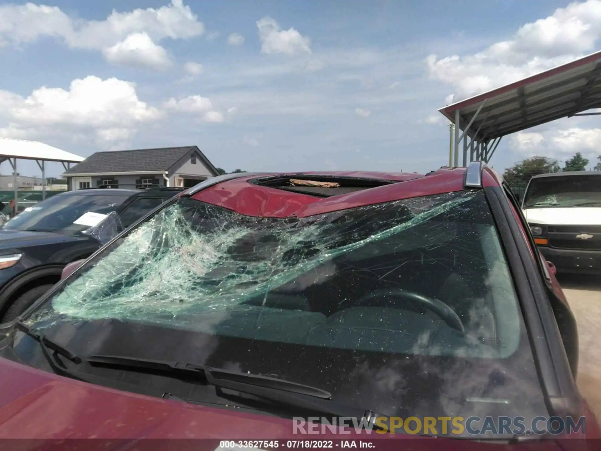 6 Photograph of a damaged car 5TDGZRBH8MS541439 TOYOTA HIGHLANDER 2021