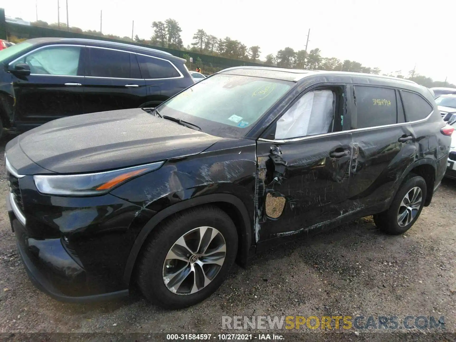 6 Photograph of a damaged car 5TDGZRBH9MS063175 TOYOTA HIGHLANDER 2021