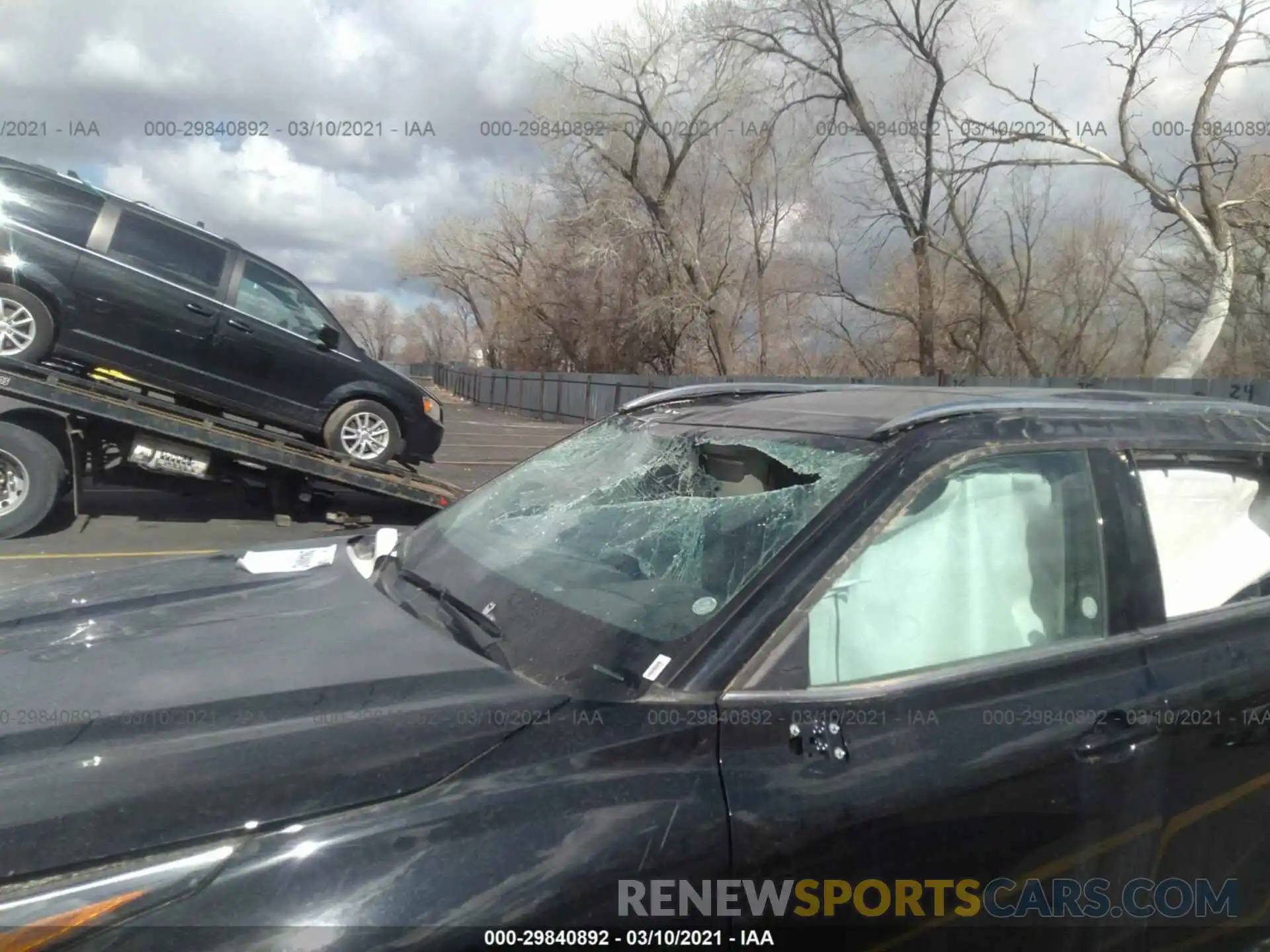 6 Photograph of a damaged car 5TDGZRBH9MS076363 TOYOTA HIGHLANDER 2021