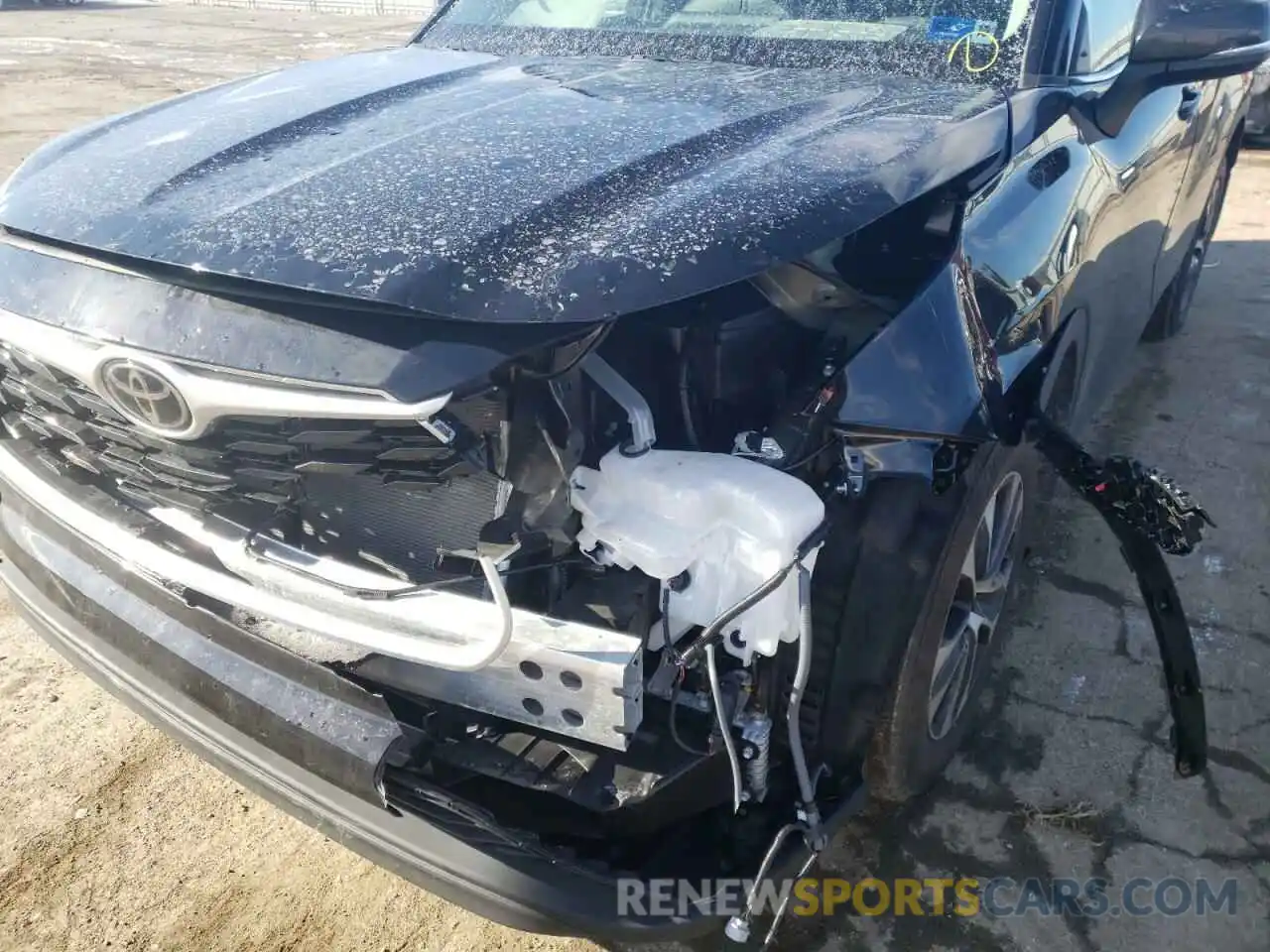 9 Photograph of a damaged car 5TDGZRBH9MS159906 TOYOTA HIGHLANDER 2021