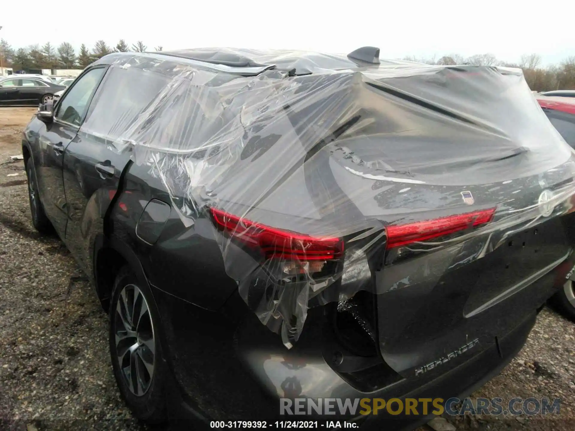 6 Photograph of a damaged car 5TDGZRBH9MS527534 TOYOTA HIGHLANDER 2021