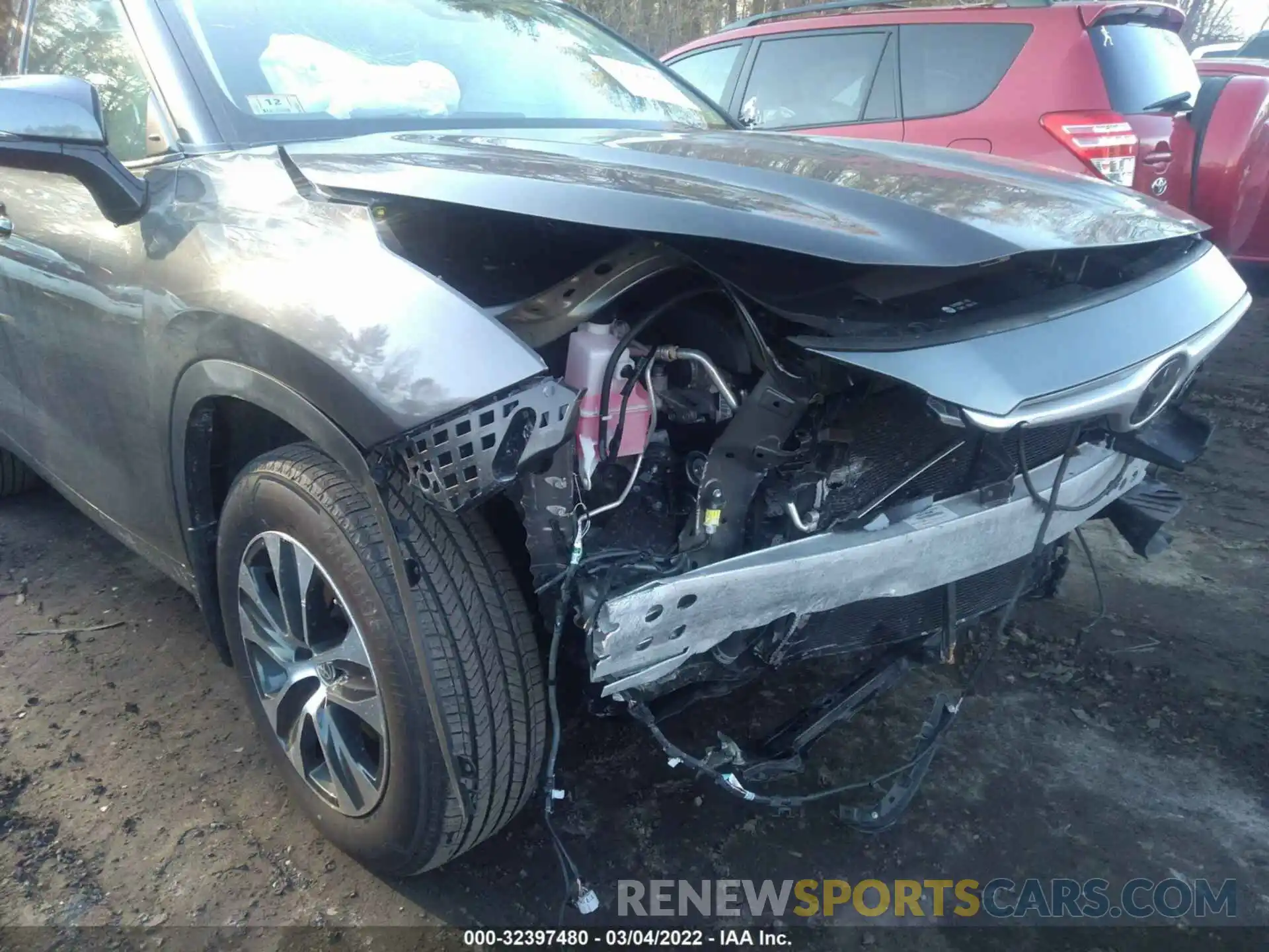 6 Photograph of a damaged car 5TDGZRBHXMS539742 TOYOTA HIGHLANDER 2021