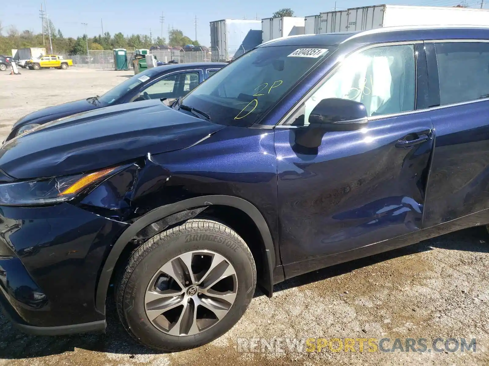 9 Photograph of a damaged car 5TDGZRBHXMS554144 TOYOTA HIGHLANDER 2021