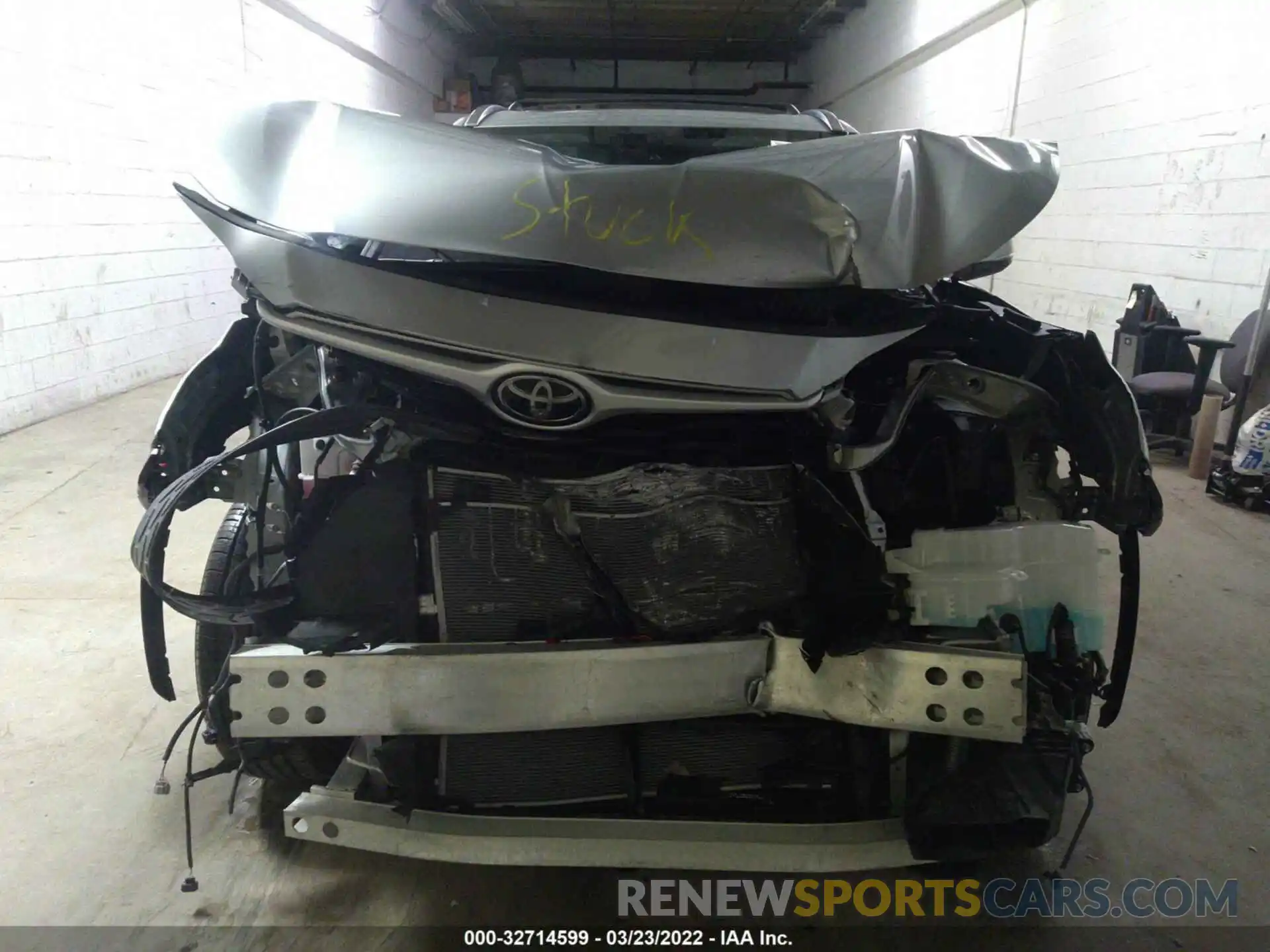 6 Фотография поврежденного автомобиля 5TDGZRBHXMS559618 TOYOTA HIGHLANDER 2021