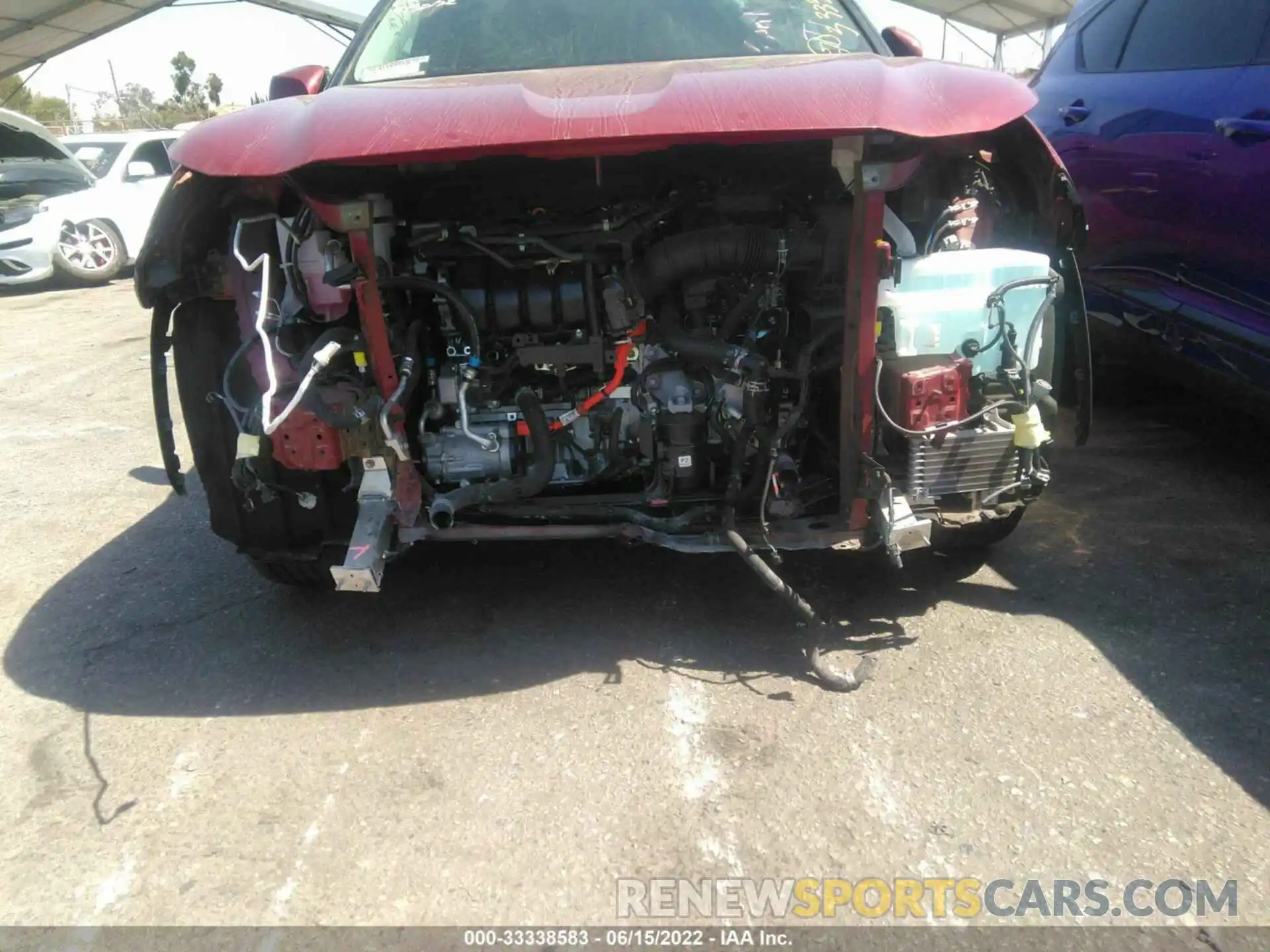 6 Photograph of a damaged car 5TDHARAH1MS011746 TOYOTA HIGHLANDER 2021