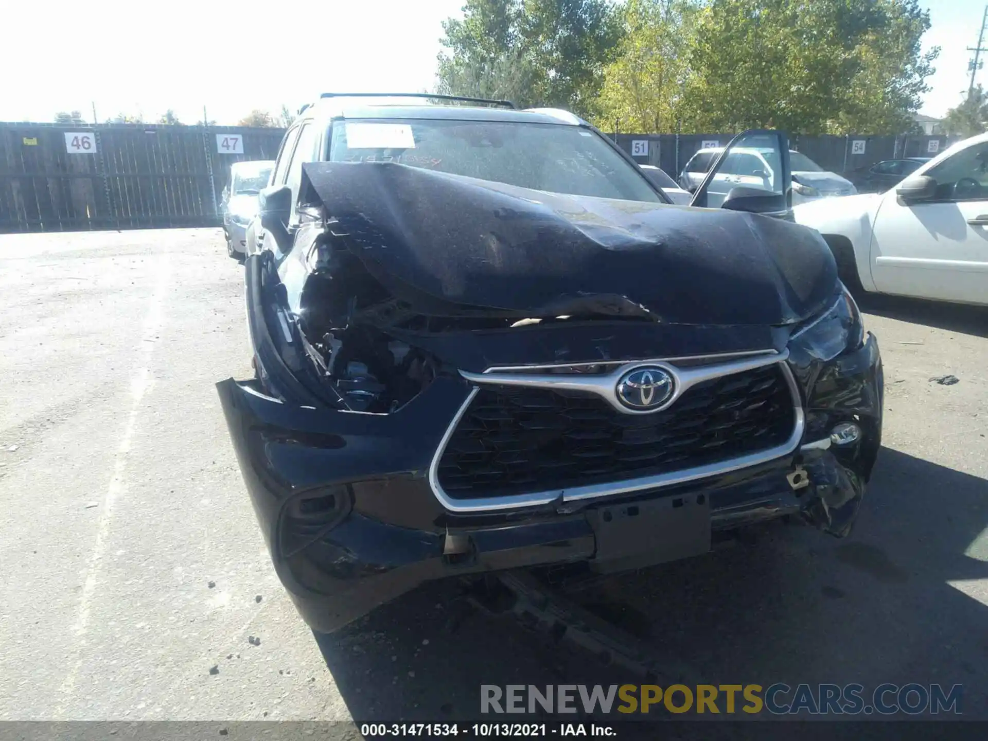 6 Photograph of a damaged car 5TDHBRCH4MS039230 TOYOTA HIGHLANDER 2021