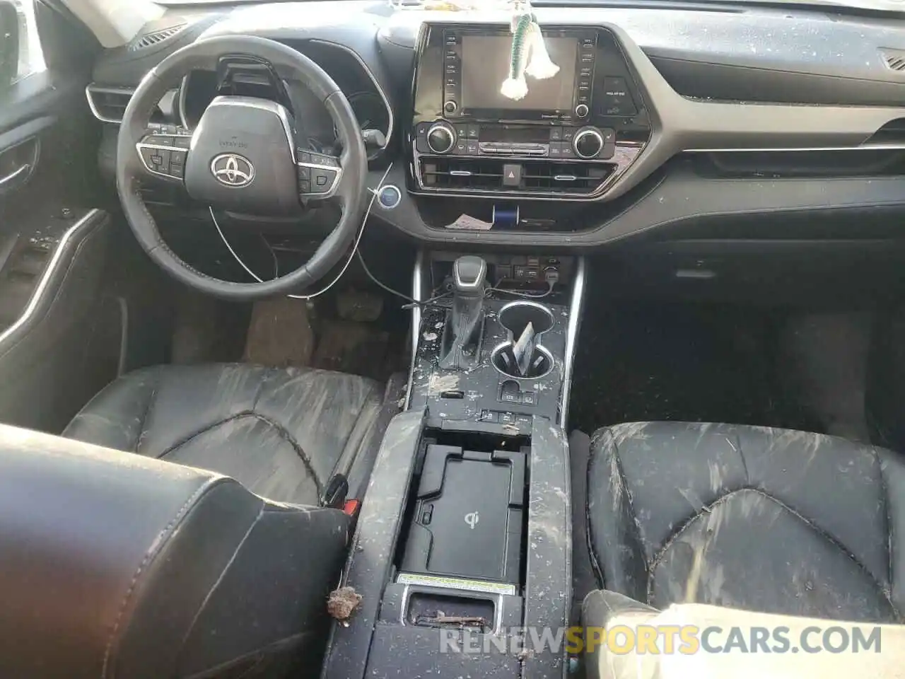 8 Фотография поврежденного автомобиля 5TDHBRCH5MS523133 TOYOTA HIGHLANDER 2021