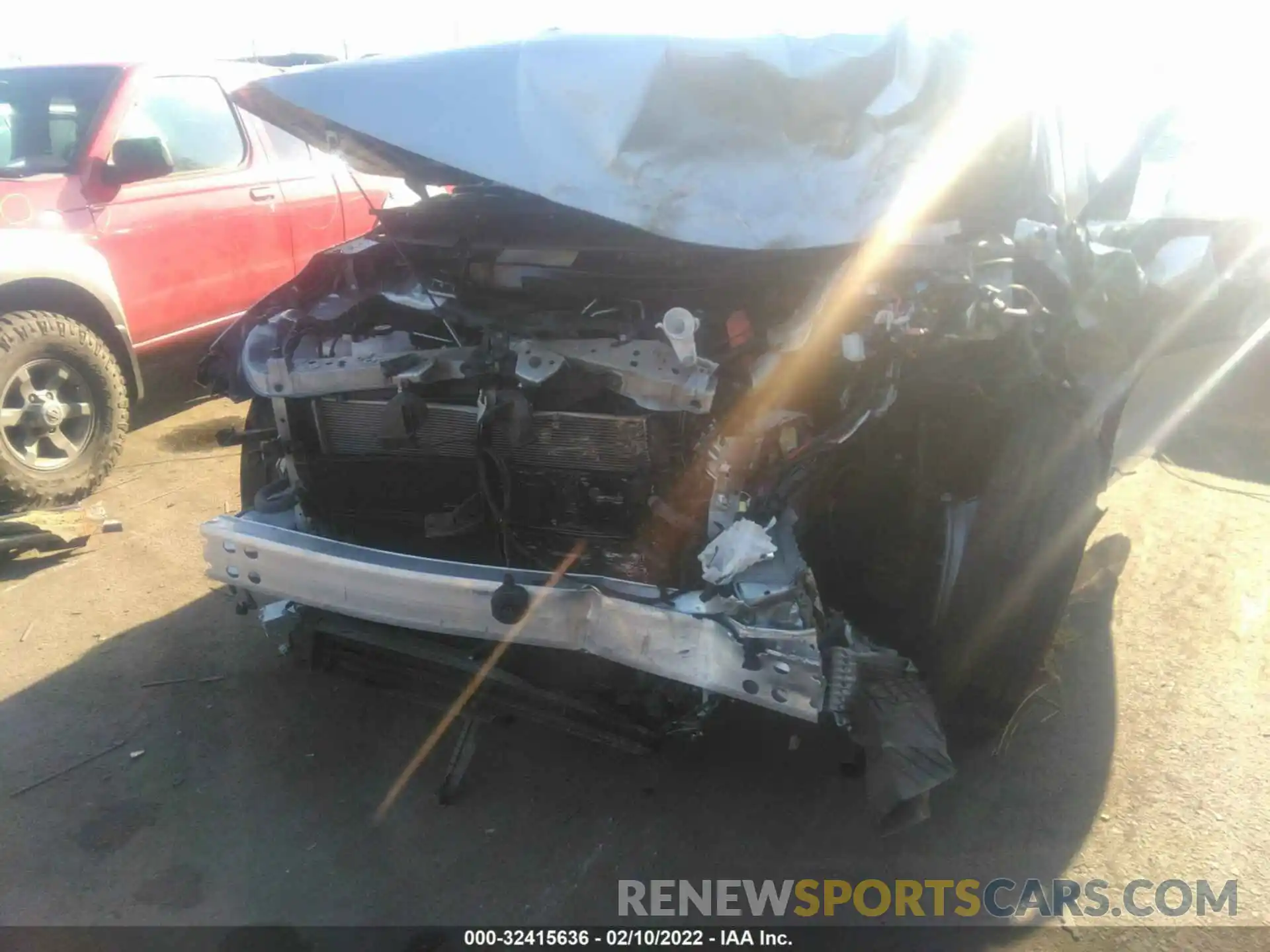 6 Photograph of a damaged car 5TDHBRCH7MS516183 TOYOTA HIGHLANDER 2021