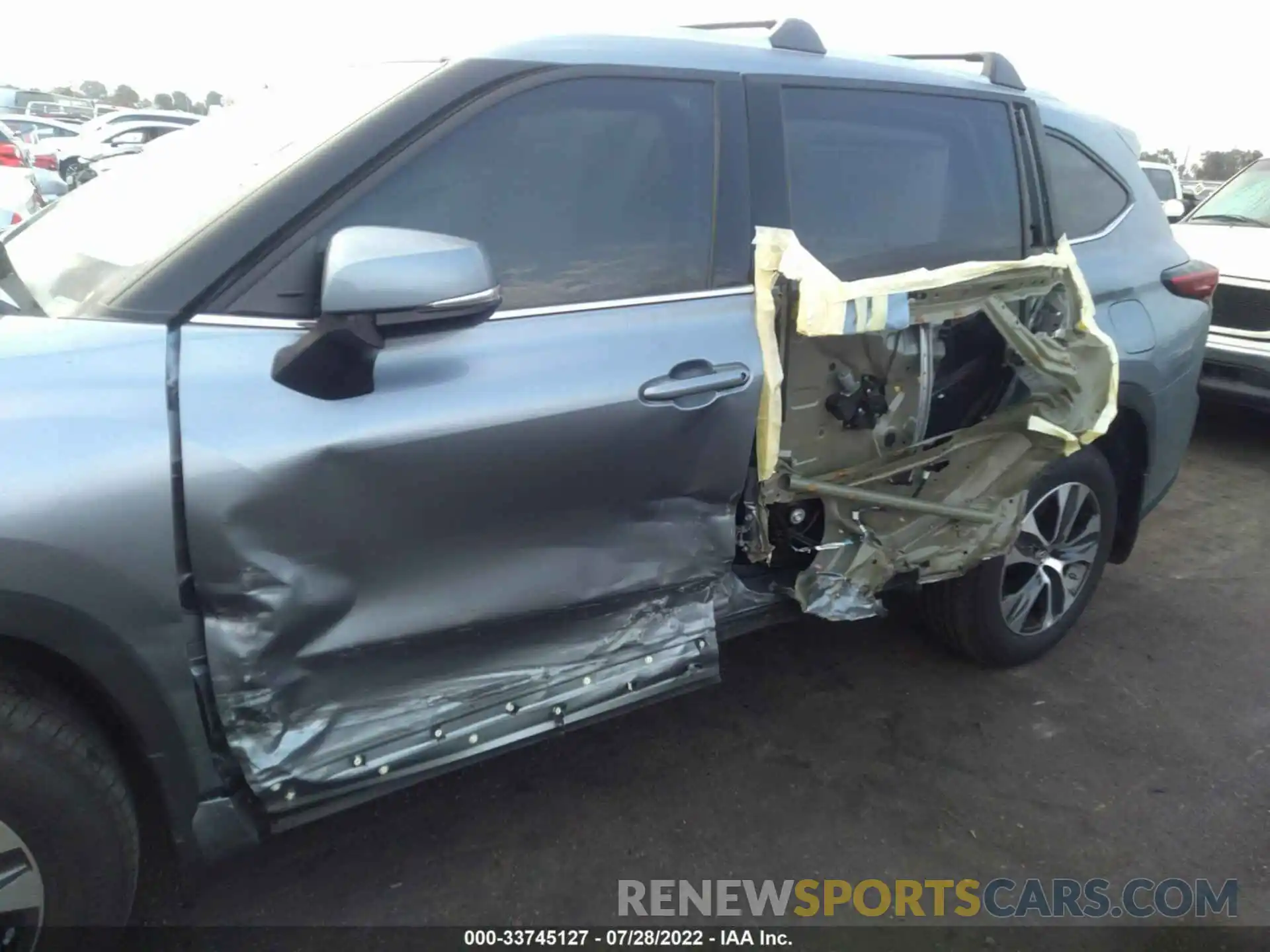 6 Photograph of a damaged car 5TDHZRAH1MS043511 TOYOTA HIGHLANDER 2021