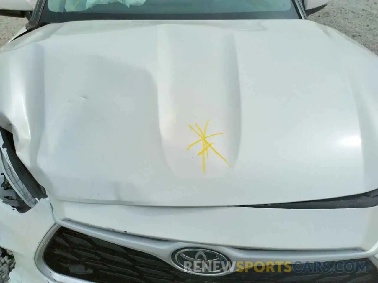 7 Photograph of a damaged car 5TDHZRAH4MS532629 TOYOTA HIGHLANDER 2021