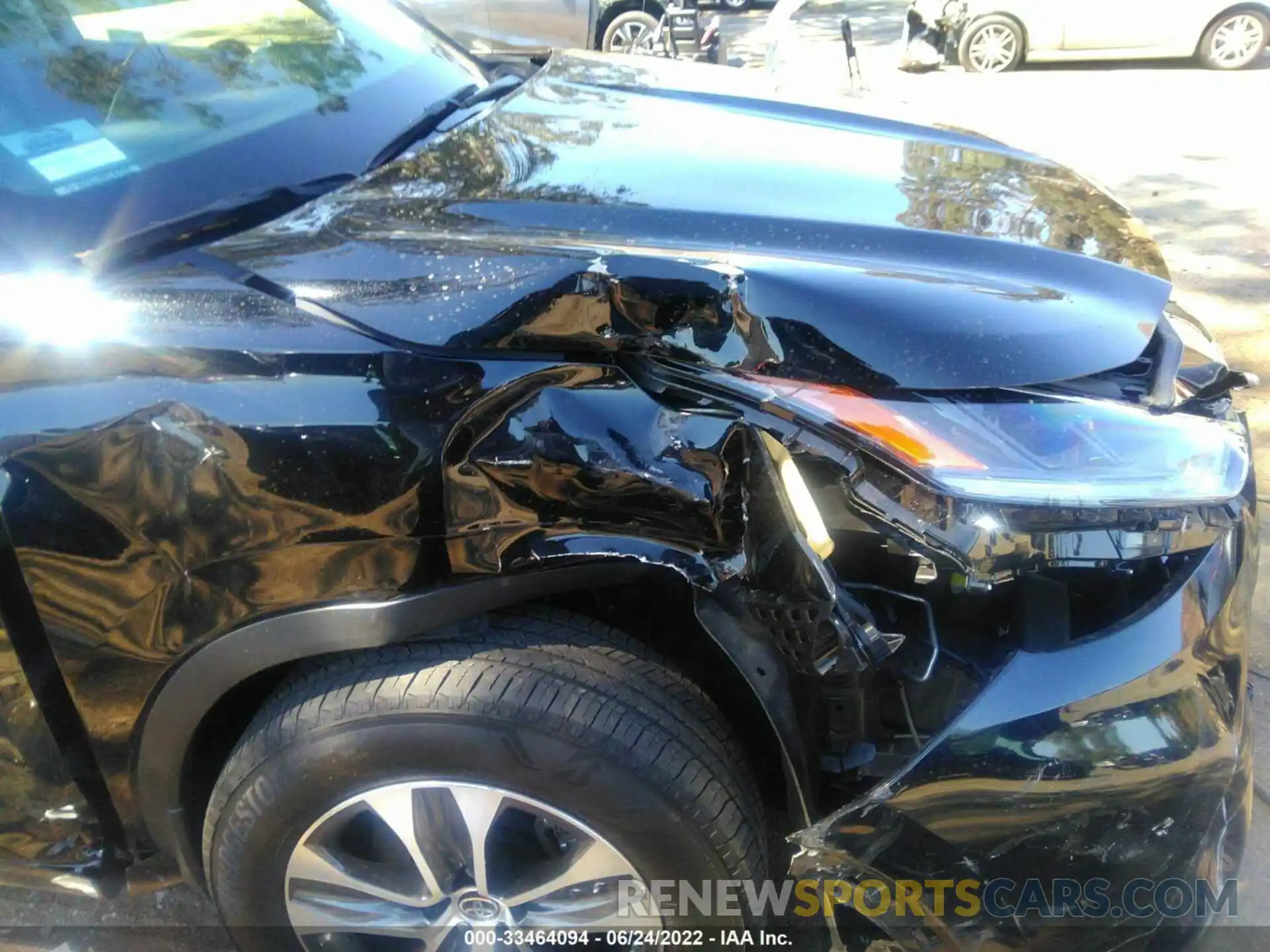 6 Photograph of a damaged car 5TDHZRBH0MS157207 TOYOTA HIGHLANDER 2021