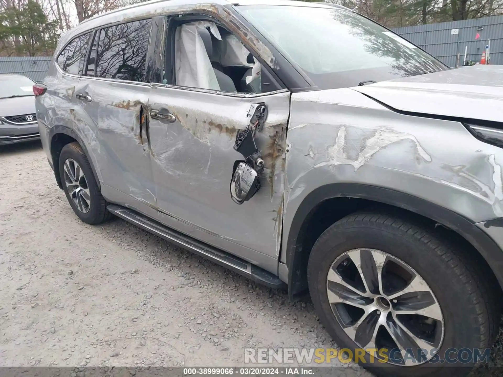 6 Photograph of a damaged car 5TDHZRBH1MS075308 TOYOTA HIGHLANDER 2021