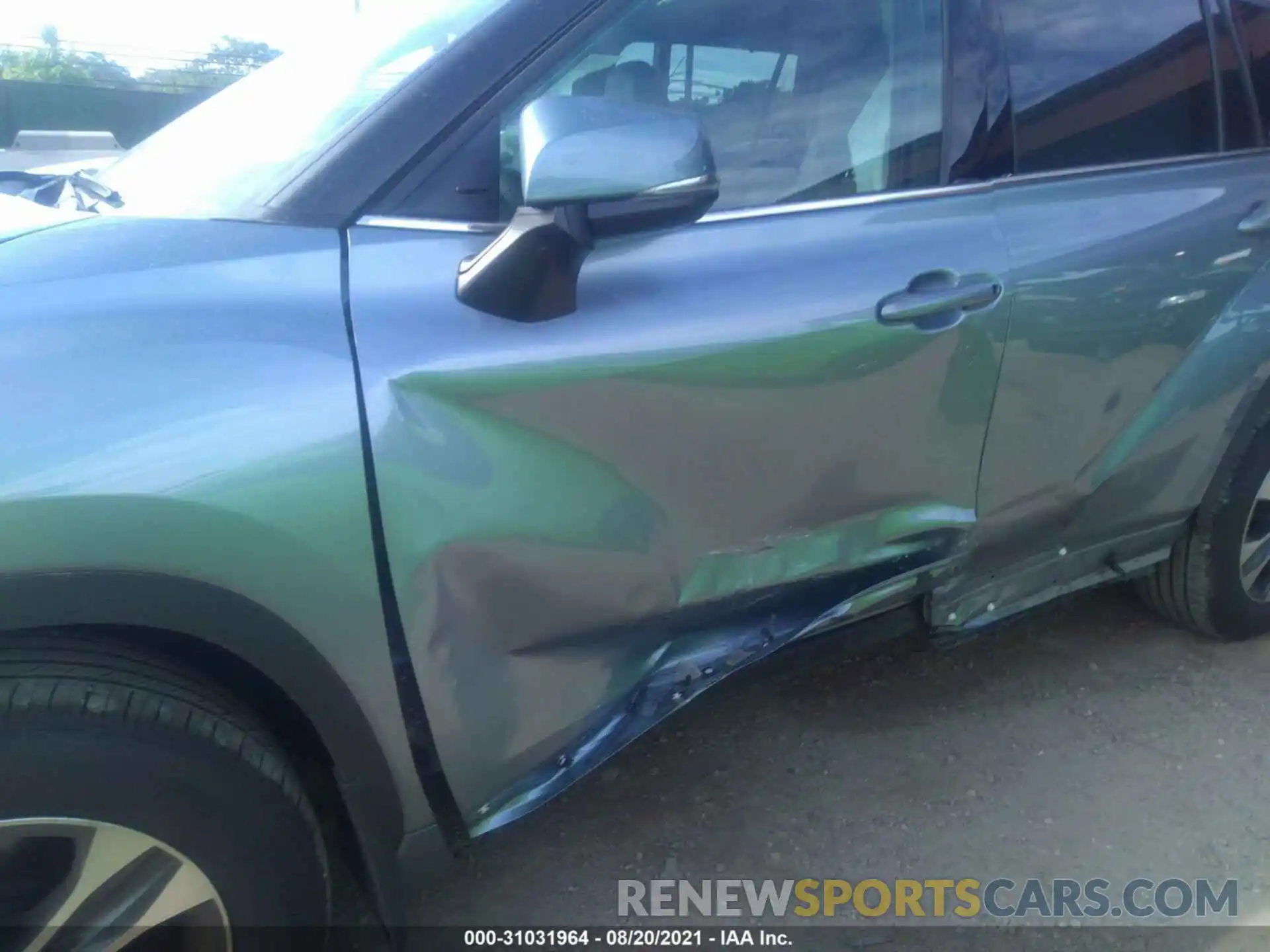 6 Photograph of a damaged car 5TDHZRBH1MS096207 TOYOTA HIGHLANDER 2021