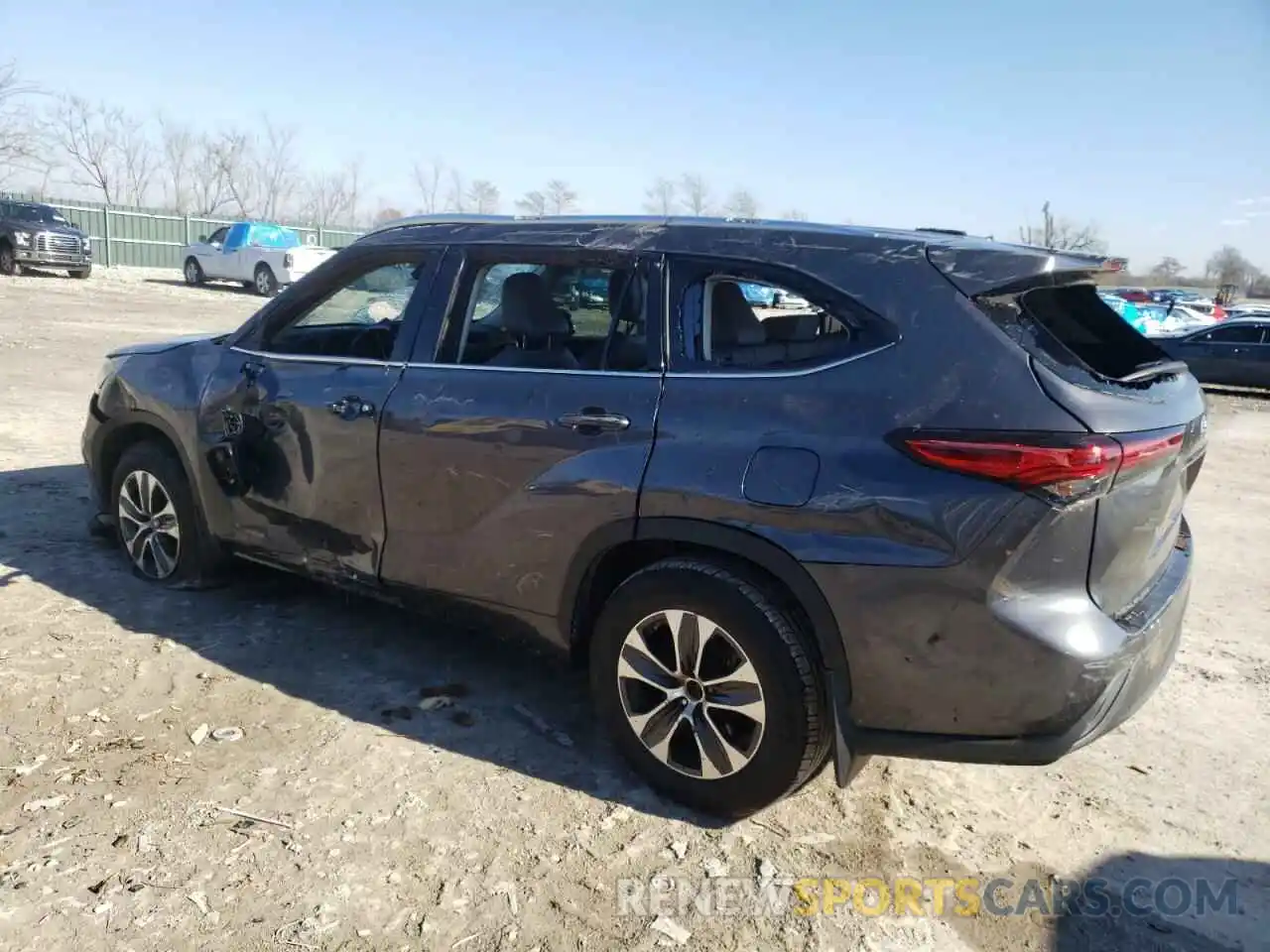 9 Фотография поврежденного автомобиля 5TDHZRBH2MS091999 TOYOTA HIGHLANDER 2021