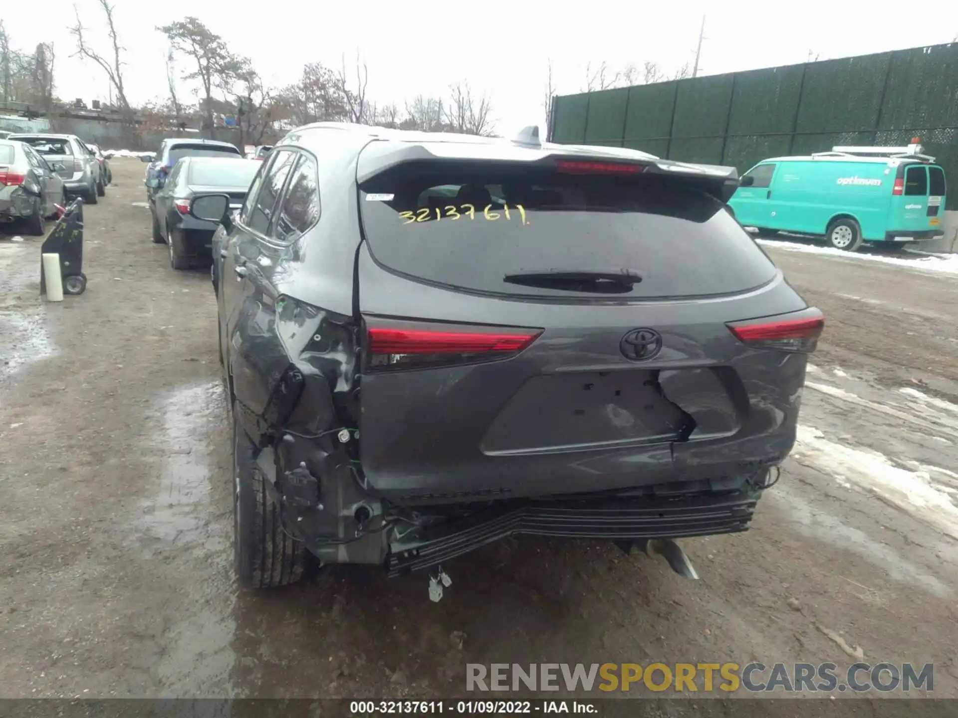 6 Photograph of a damaged car 5TDHZRBH3MS151353 TOYOTA HIGHLANDER 2021