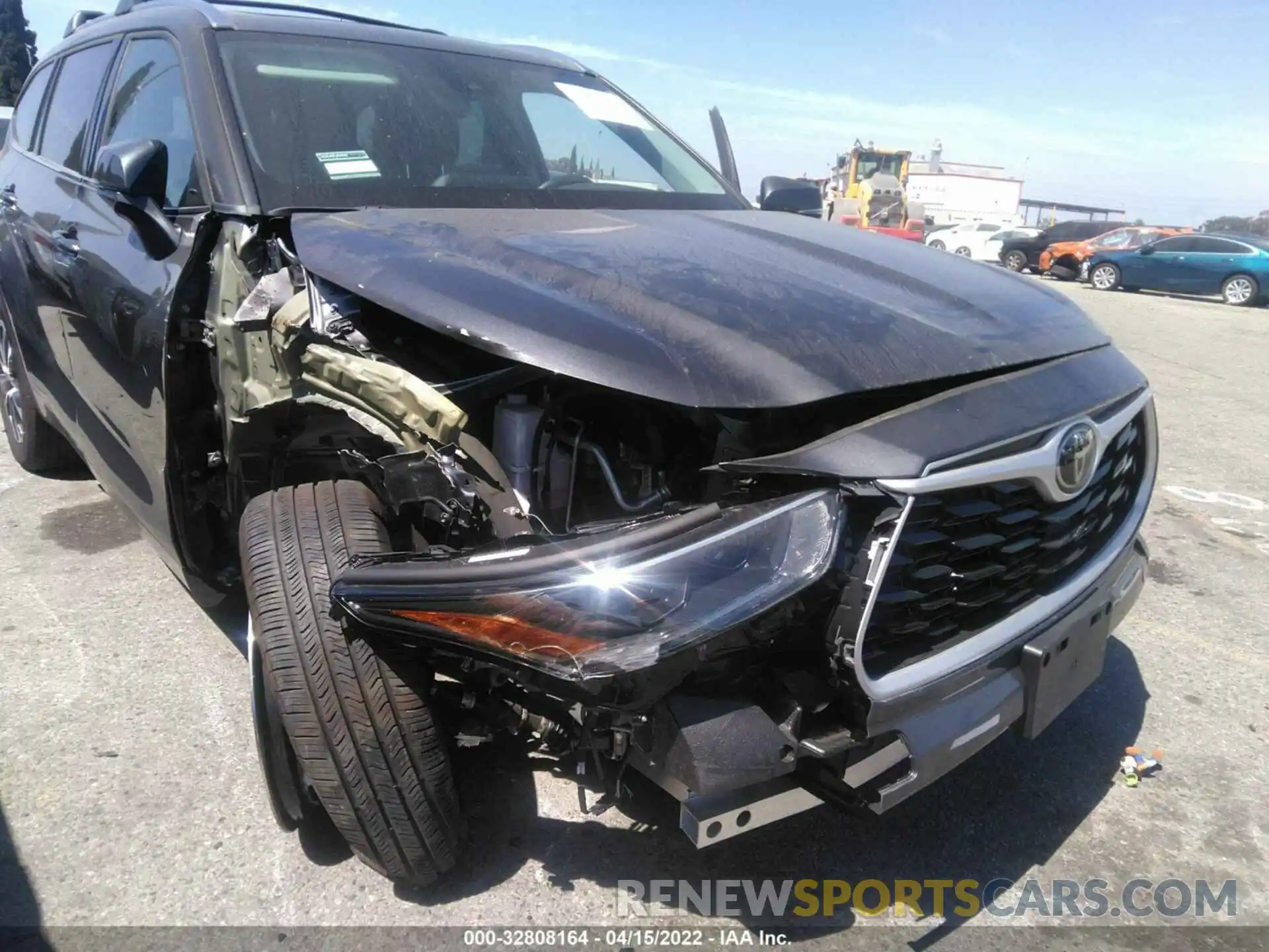 6 Photograph of a damaged car 5TDHZRBH4MS108317 TOYOTA HIGHLANDER 2021