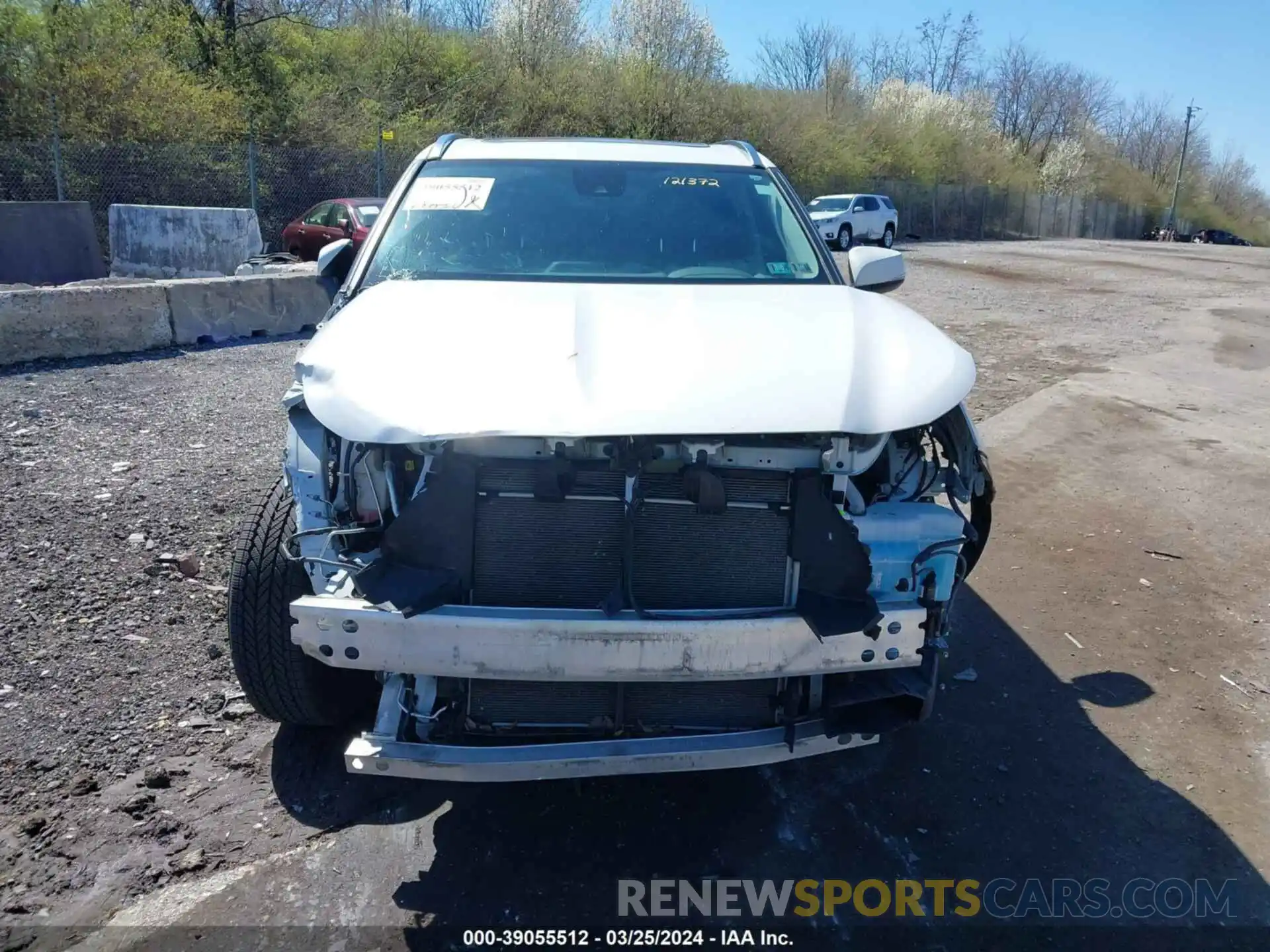 16 Photograph of a damaged car 5TDHZRBH9MS121371 TOYOTA HIGHLANDER 2021