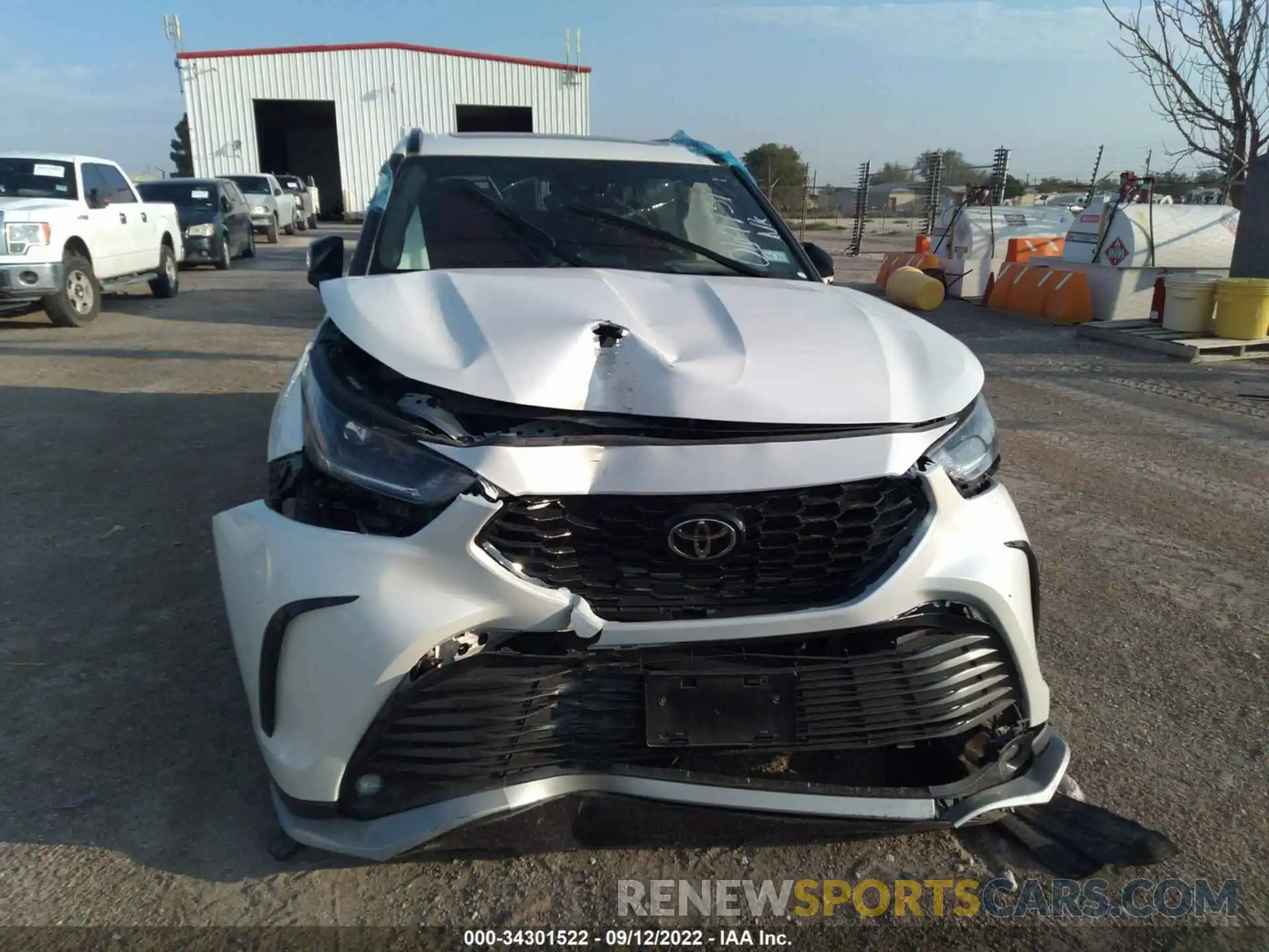 6 Photograph of a damaged car 5TDJZRAH3MS064751 TOYOTA HIGHLANDER 2021