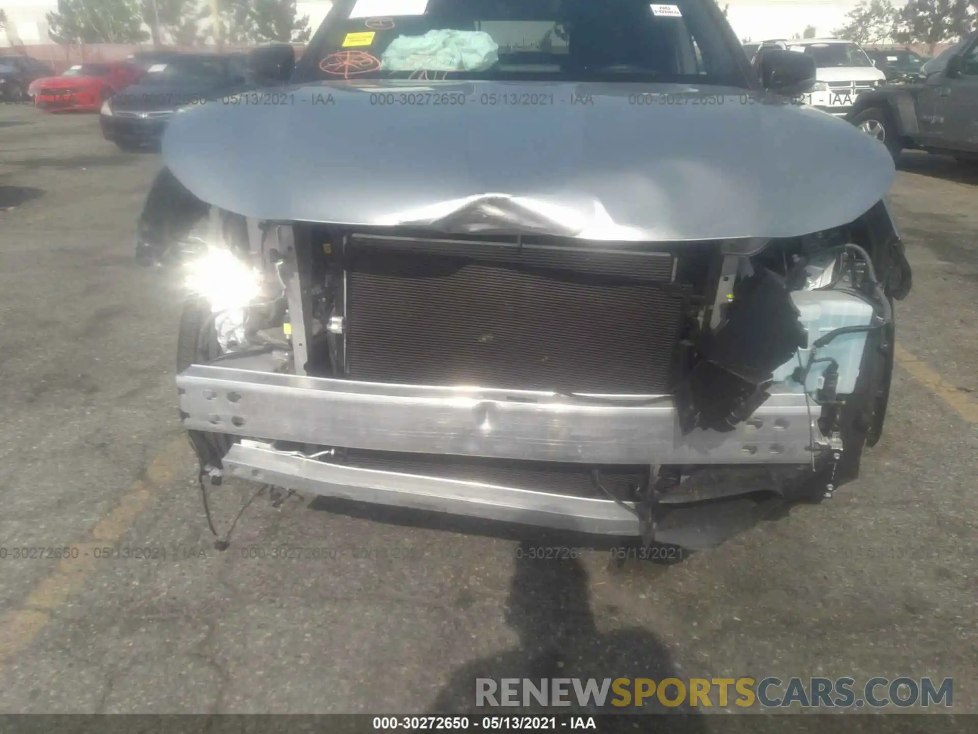 6 Photograph of a damaged car 5TDJZRAH8MS034337 TOYOTA HIGHLANDER 2021