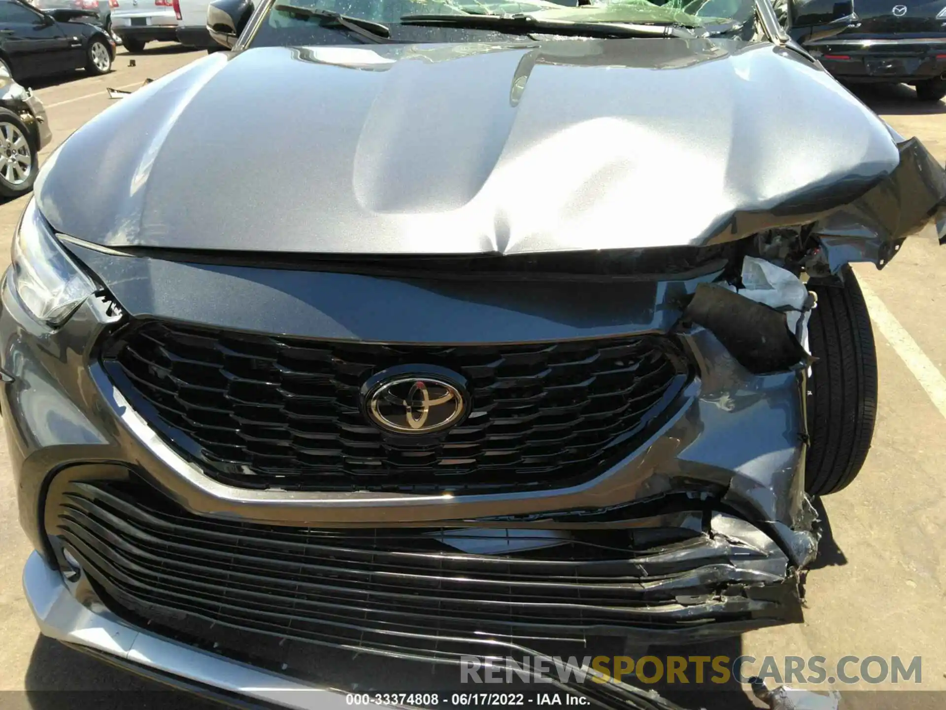 6 Photograph of a damaged car 5TDJZRAH9MS069520 TOYOTA HIGHLANDER 2021