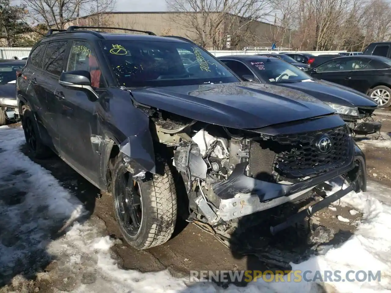 10 Photograph of a damaged car 5TDJZRBH0MS066181 TOYOTA HIGHLANDER 2021