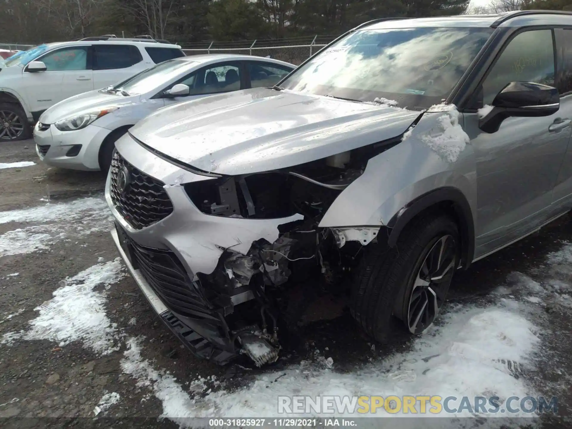 6 Photograph of a damaged car 5TDJZRBH0MS106890 TOYOTA HIGHLANDER 2021