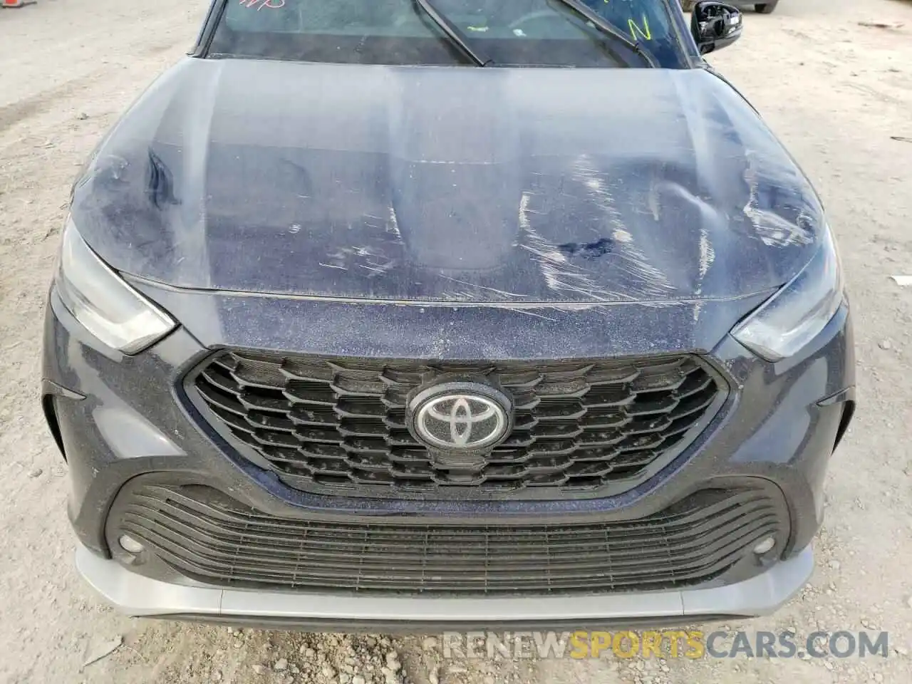 7 Photograph of a damaged car 5TDJZRBH0MS108462 TOYOTA HIGHLANDER 2021