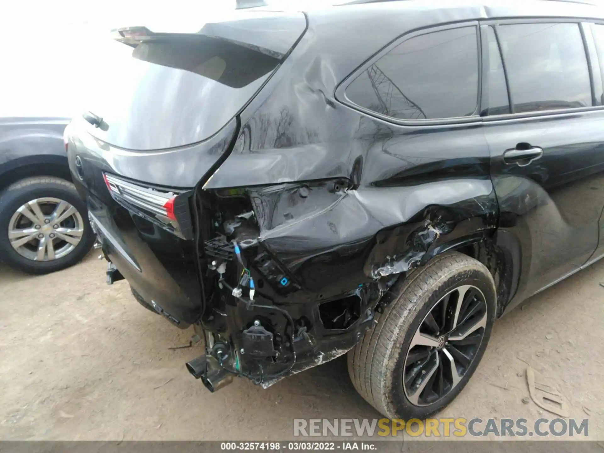 6 Фотография поврежденного автомобиля 5TDJZRBH1MS068795 TOYOTA HIGHLANDER 2021