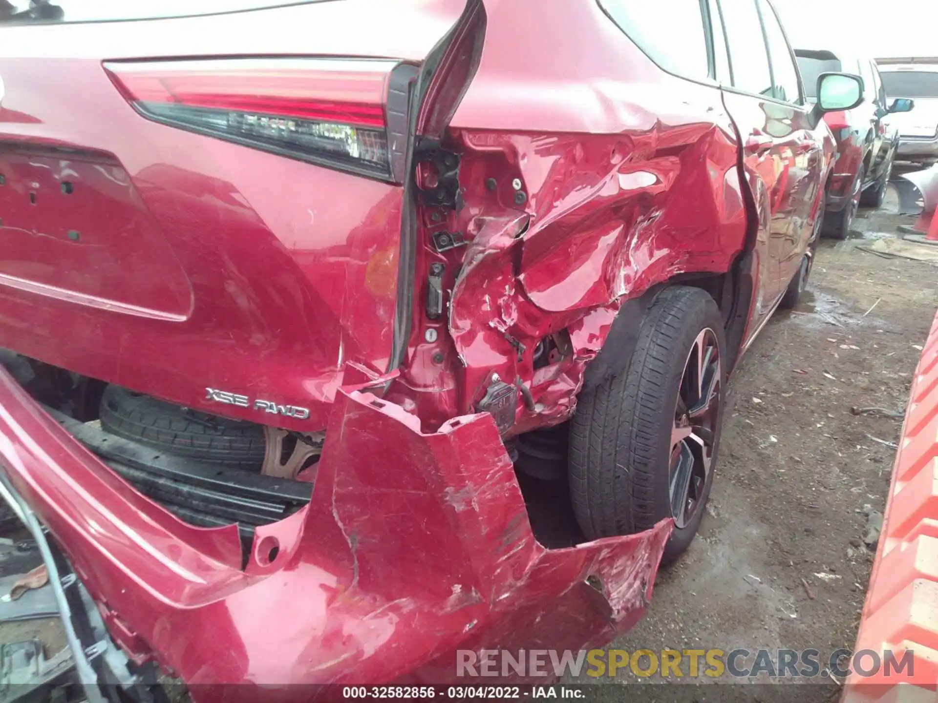 6 Photograph of a damaged car 5TDJZRBH1MS094541 TOYOTA HIGHLANDER 2021