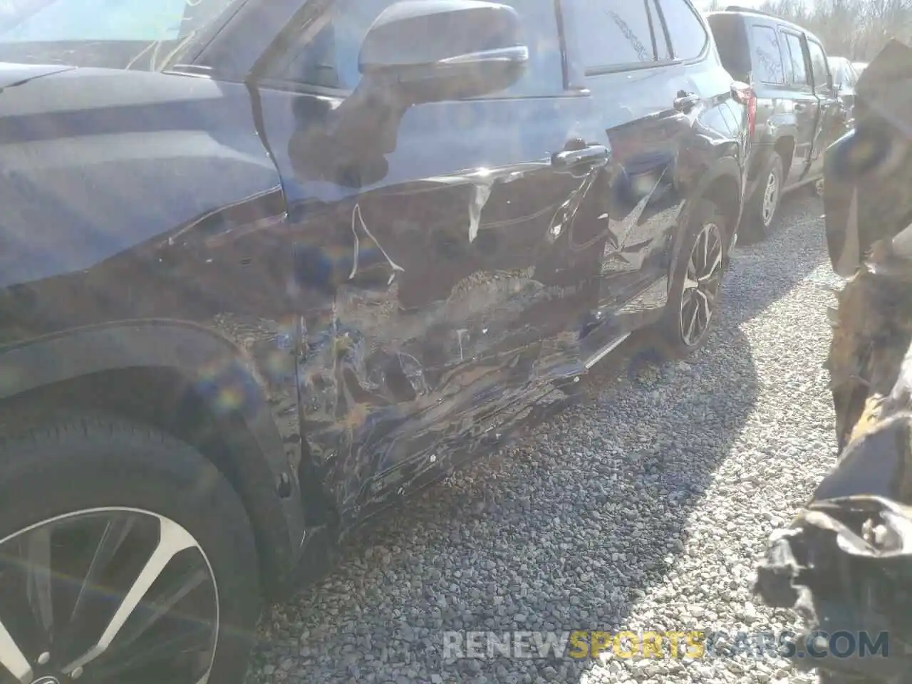 9 Photograph of a damaged car 5TDJZRBH1MS149540 TOYOTA HIGHLANDER 2021