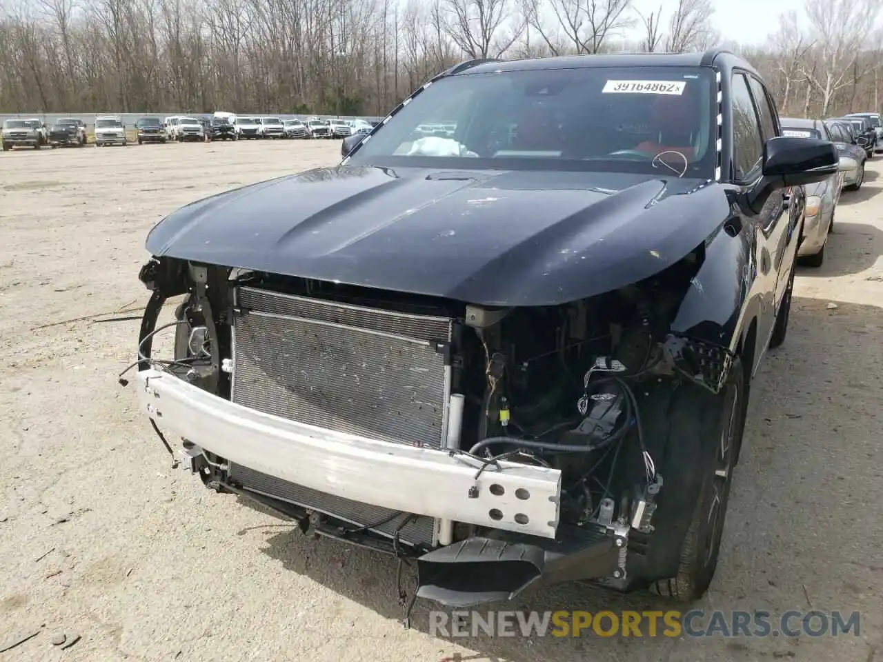 2 Photograph of a damaged car 5TDJZRBH2MS116160 TOYOTA HIGHLANDER 2021