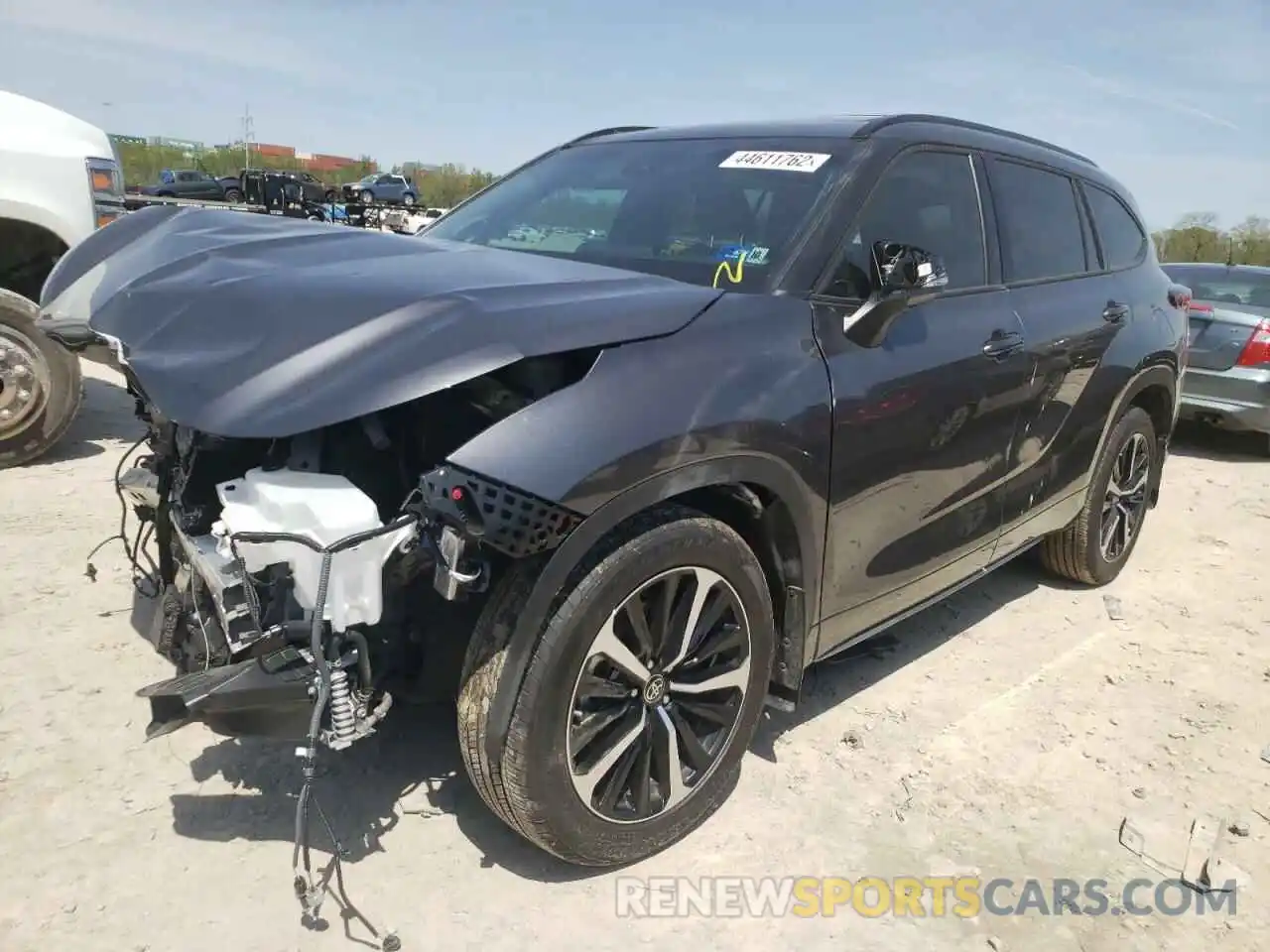 2 Photograph of a damaged car 5TDJZRBH2MS158442 TOYOTA HIGHLANDER 2021