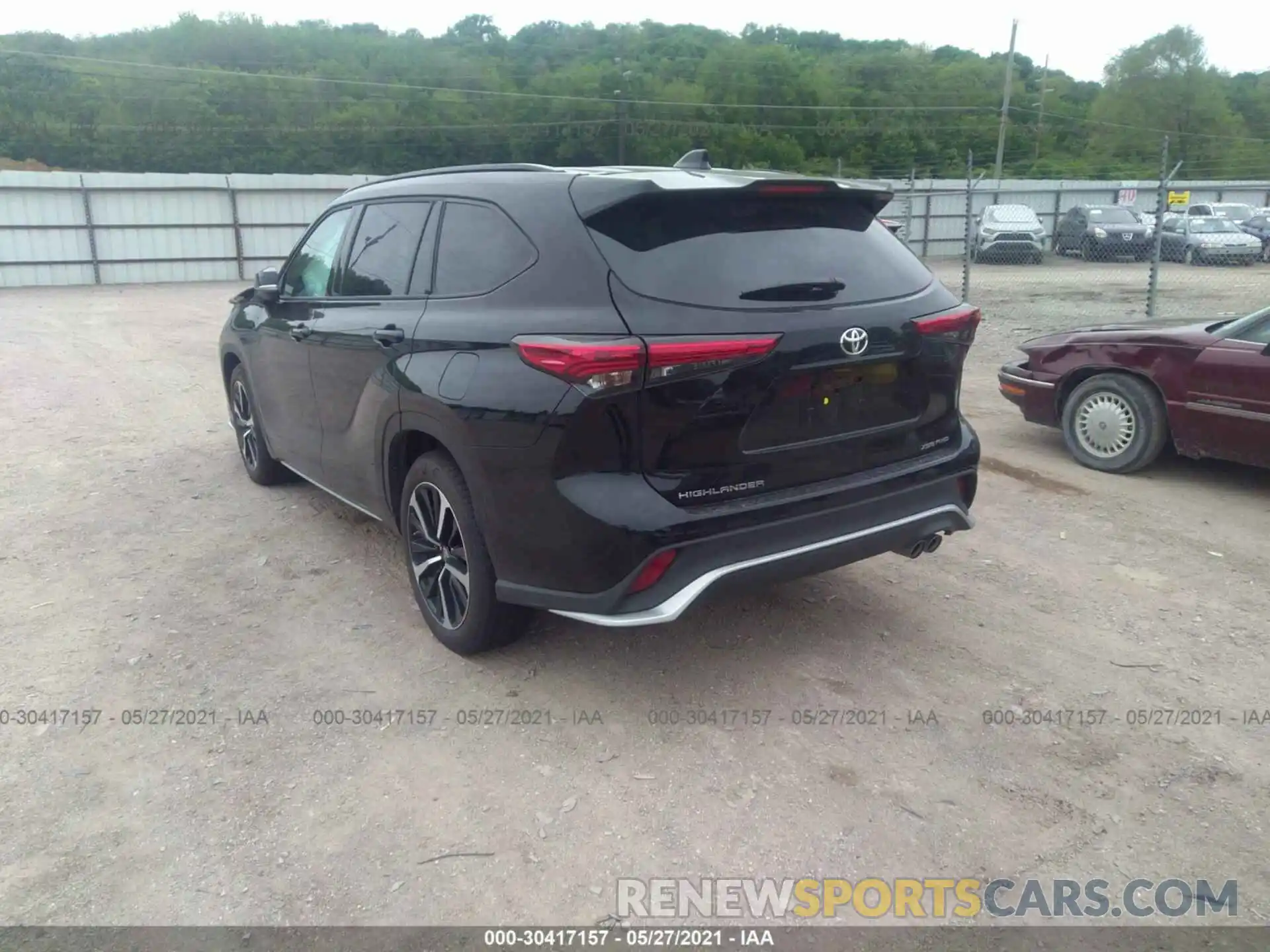 3 Photograph of a damaged car 5TDJZRBH3MS068250 TOYOTA HIGHLANDER 2021