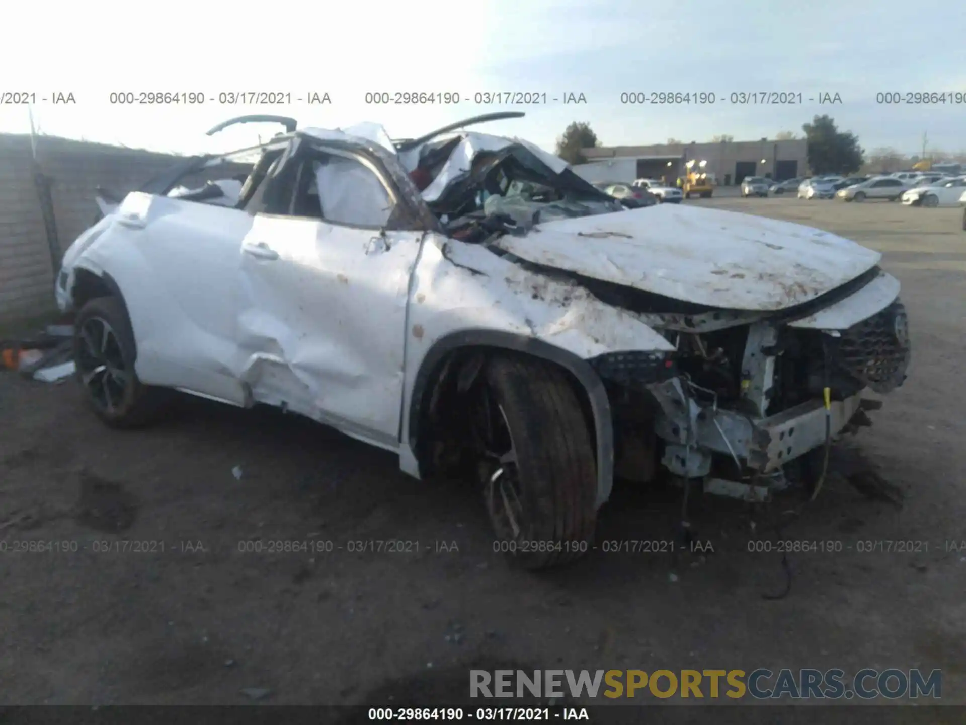 1 Photograph of a damaged car 5TDJZRBH3MS069396 TOYOTA HIGHLANDER 2021