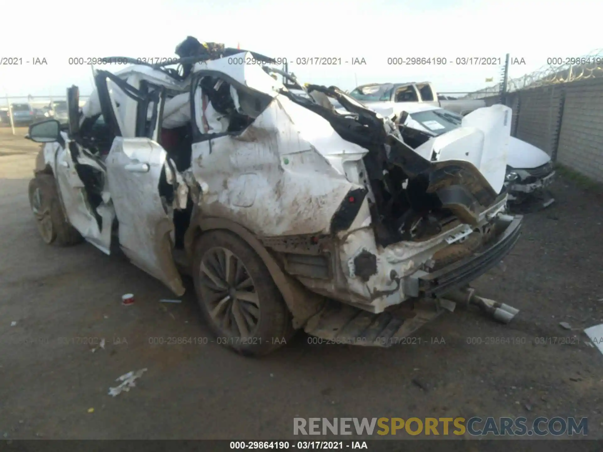 3 Photograph of a damaged car 5TDJZRBH3MS069396 TOYOTA HIGHLANDER 2021