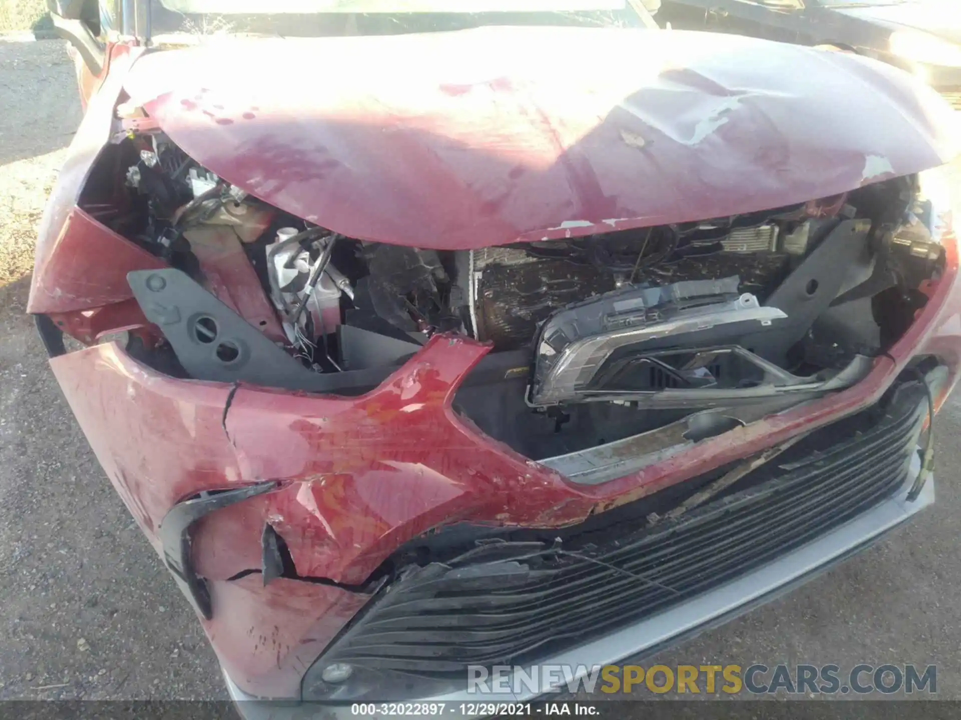 6 Photograph of a damaged car 5TDJZRBH3MS100579 TOYOTA HIGHLANDER 2021