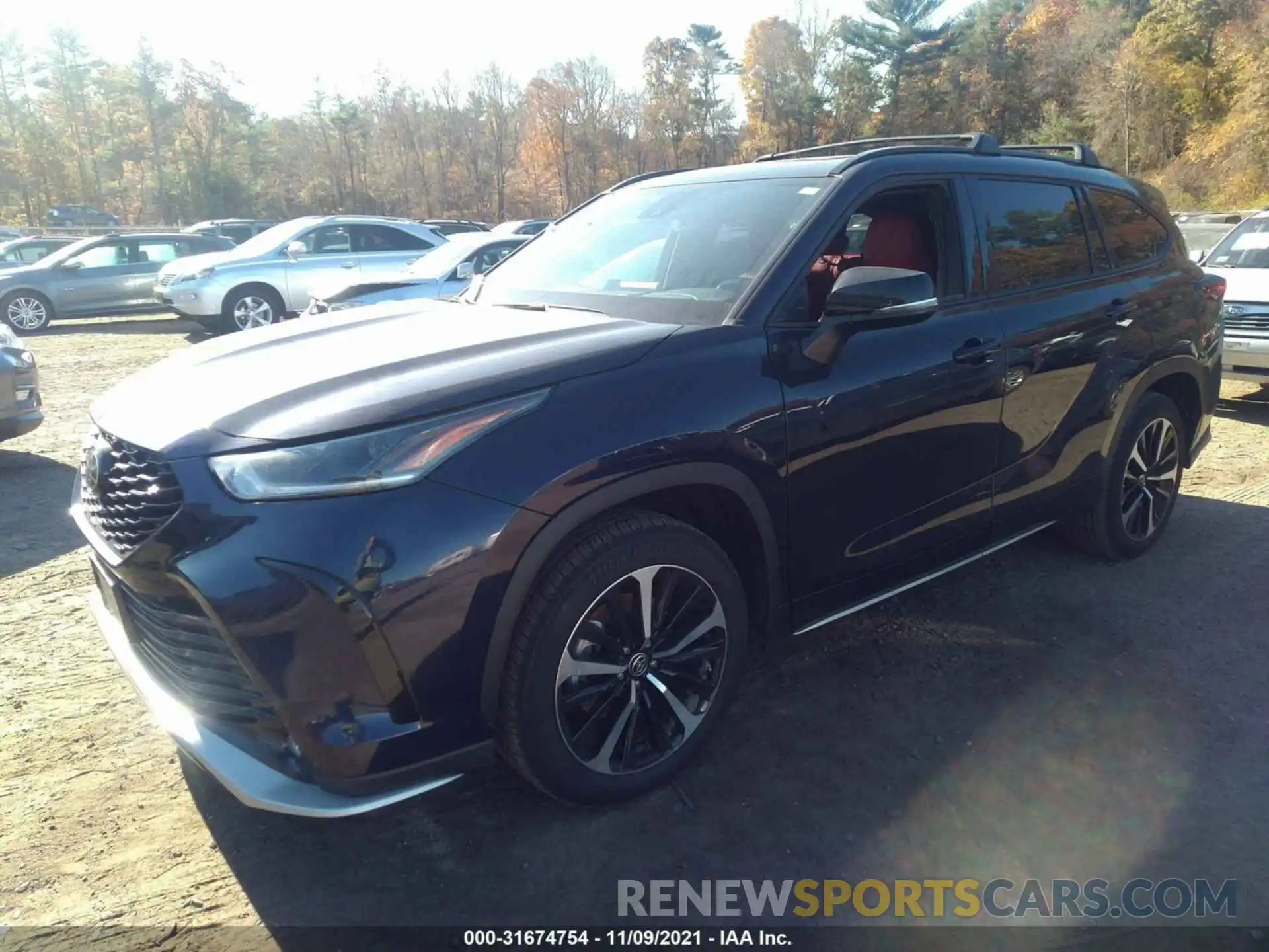 2 Photograph of a damaged car 5TDJZRBH4MS082108 TOYOTA HIGHLANDER 2021