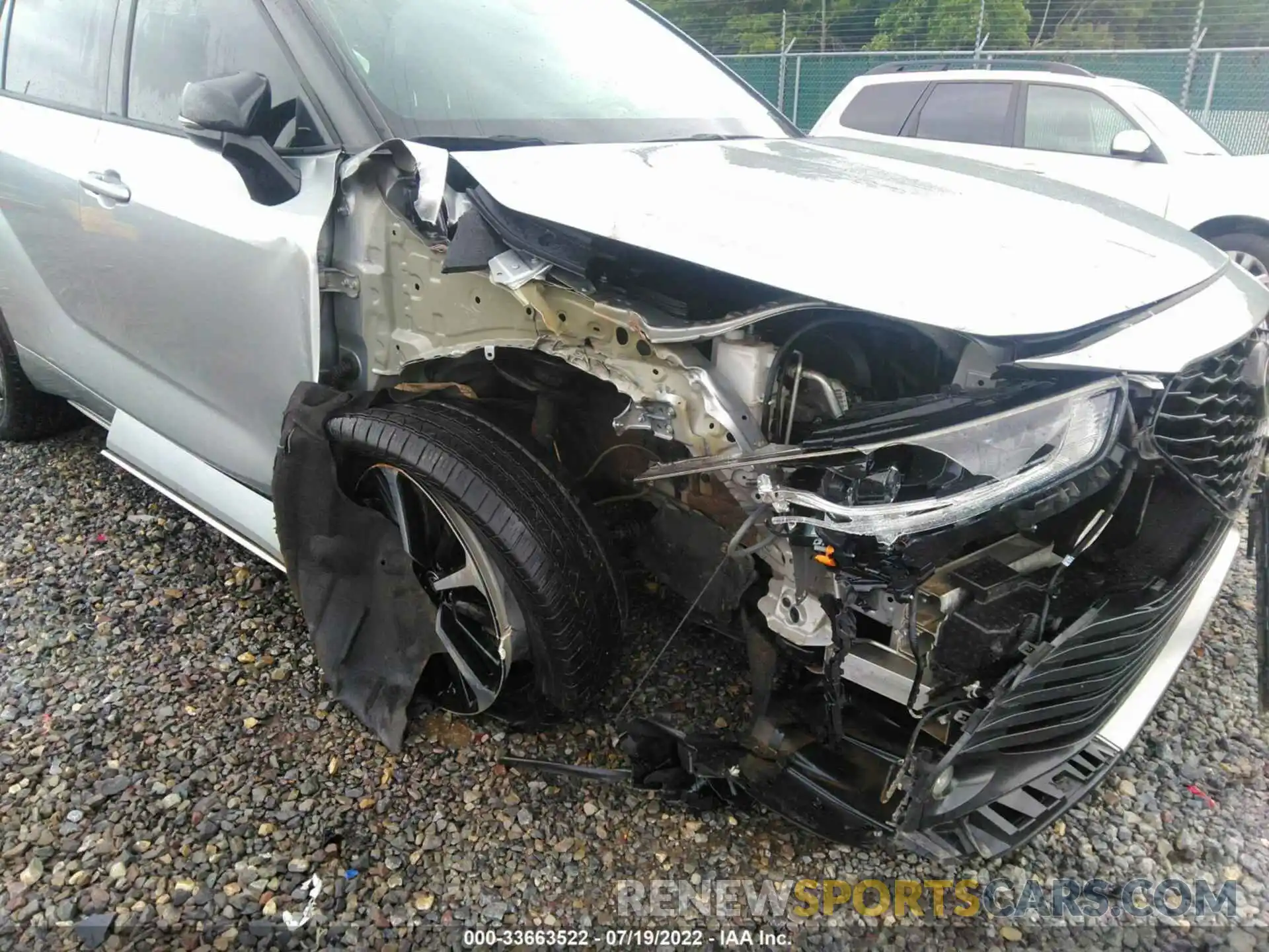 6 Photograph of a damaged car 5TDJZRBH6MS062099 TOYOTA HIGHLANDER 2021