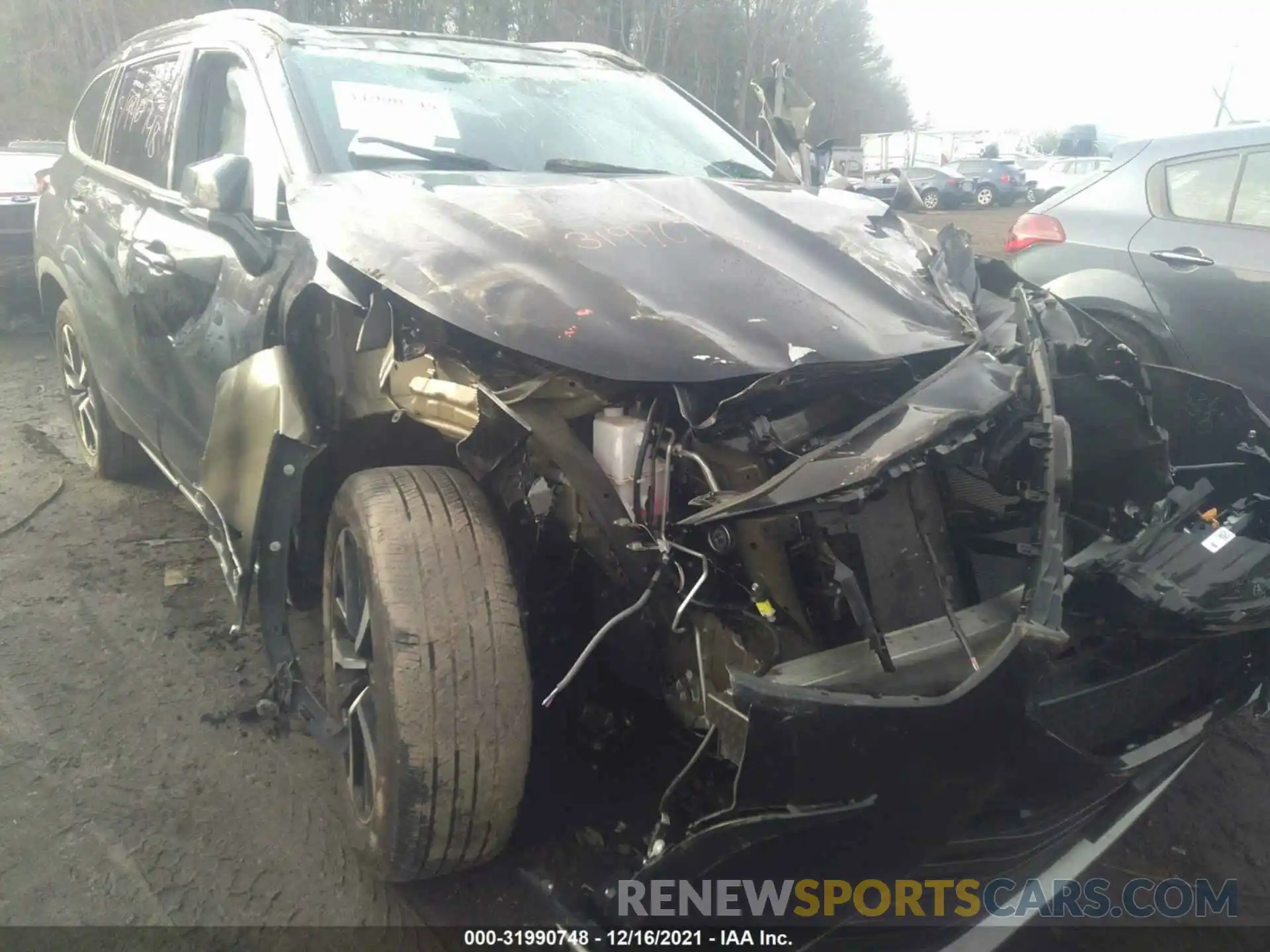 6 Photograph of a damaged car 5TDJZRBH6MS107705 TOYOTA HIGHLANDER 2021