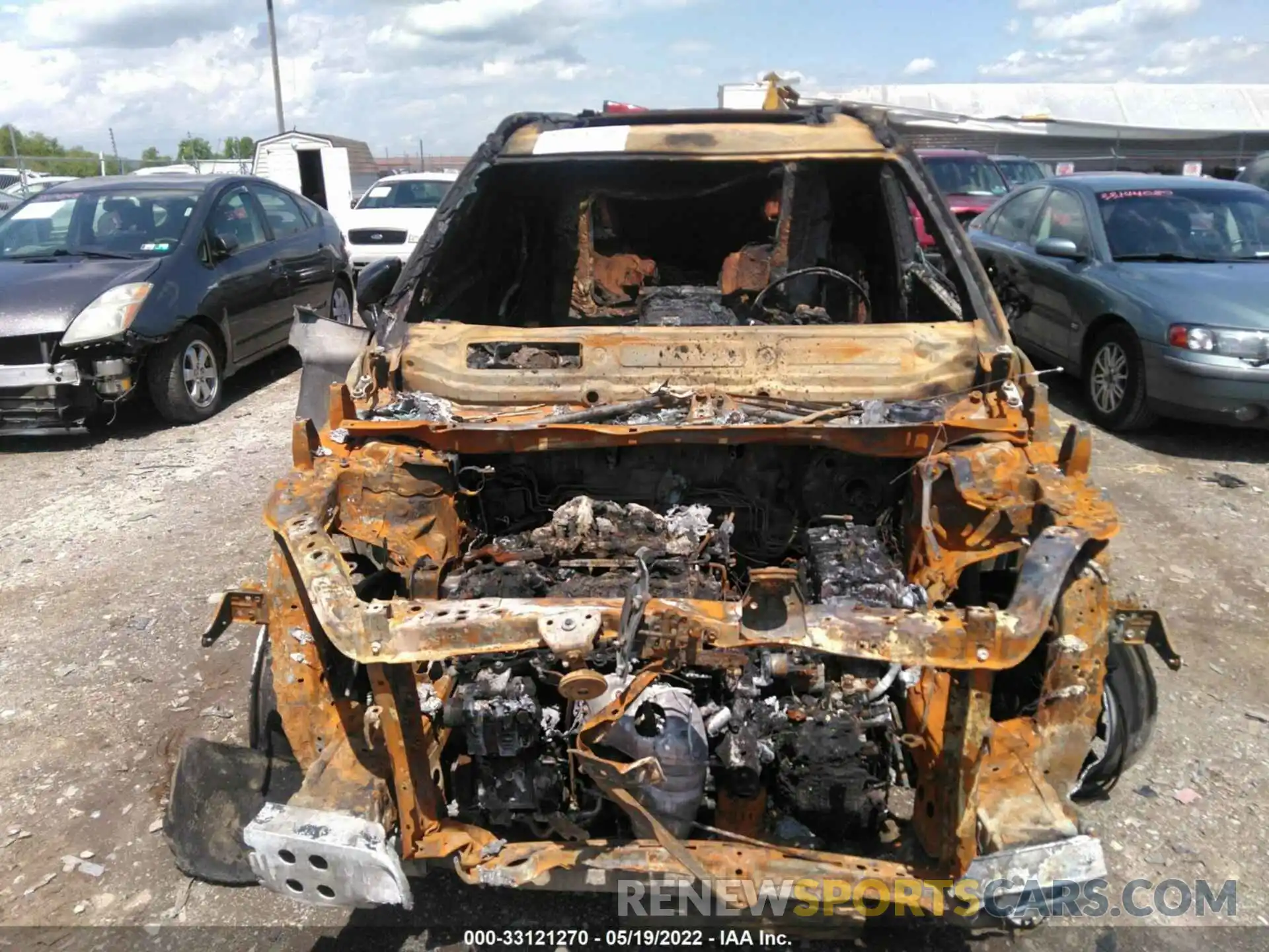 6 Photograph of a damaged car 5TDJZRBH9MS092973 TOYOTA HIGHLANDER 2021