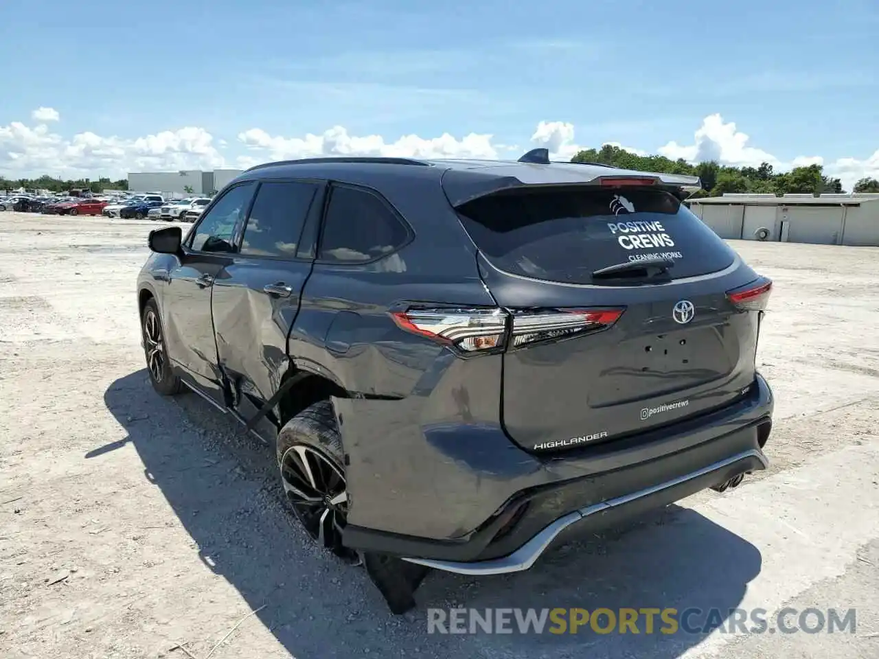 3 Photograph of a damaged car 5TDLZRAH1MS060397 TOYOTA HIGHLANDER 2021