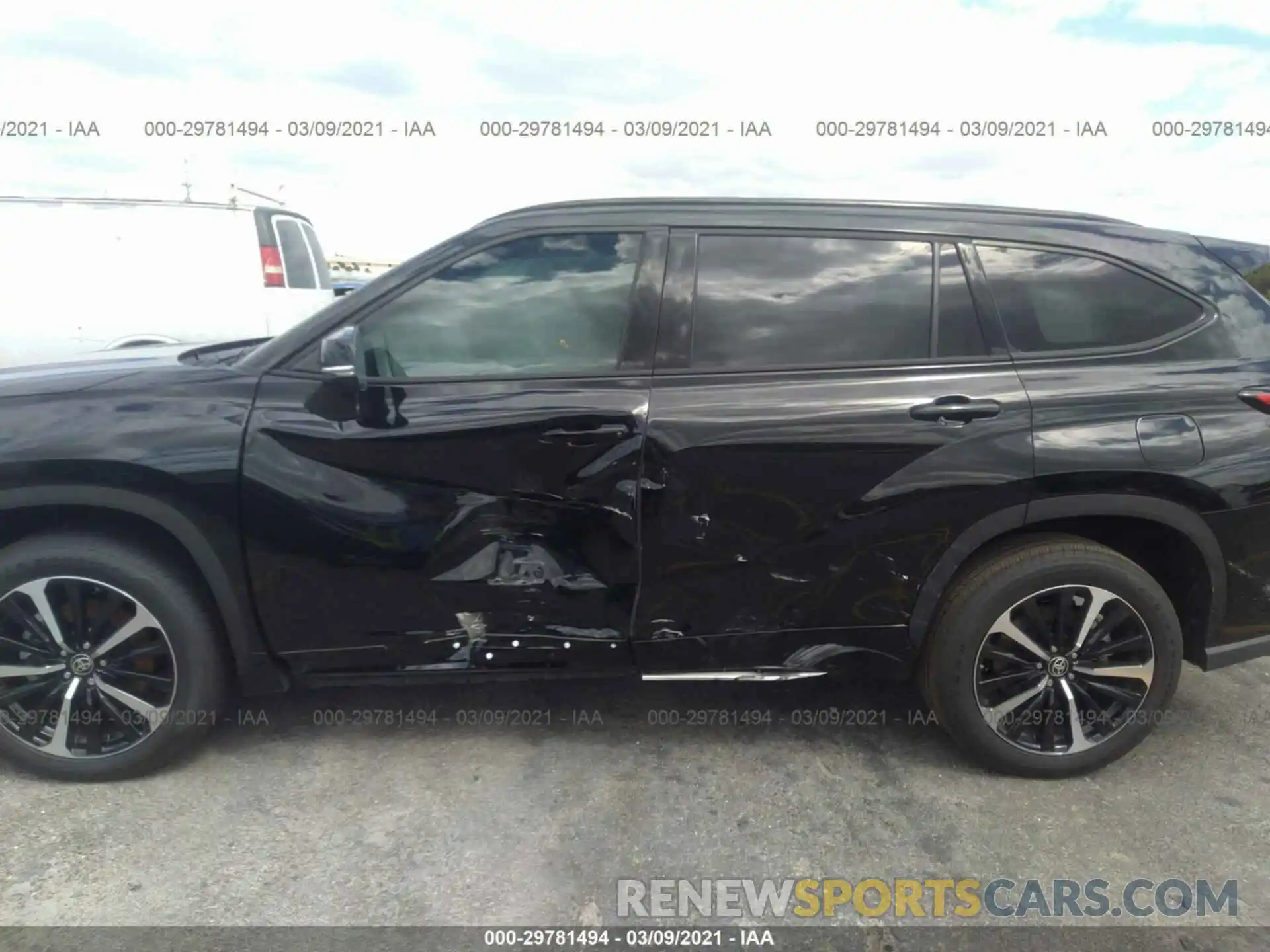 6 Photograph of a damaged car 5TDLZRAH3MS048767 TOYOTA HIGHLANDER 2021