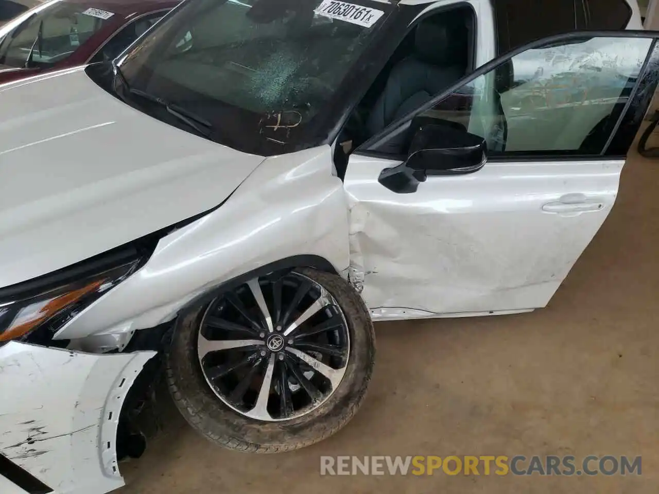 9 Photograph of a damaged car 5TDLZRAHXMS034171 TOYOTA HIGHLANDER 2021